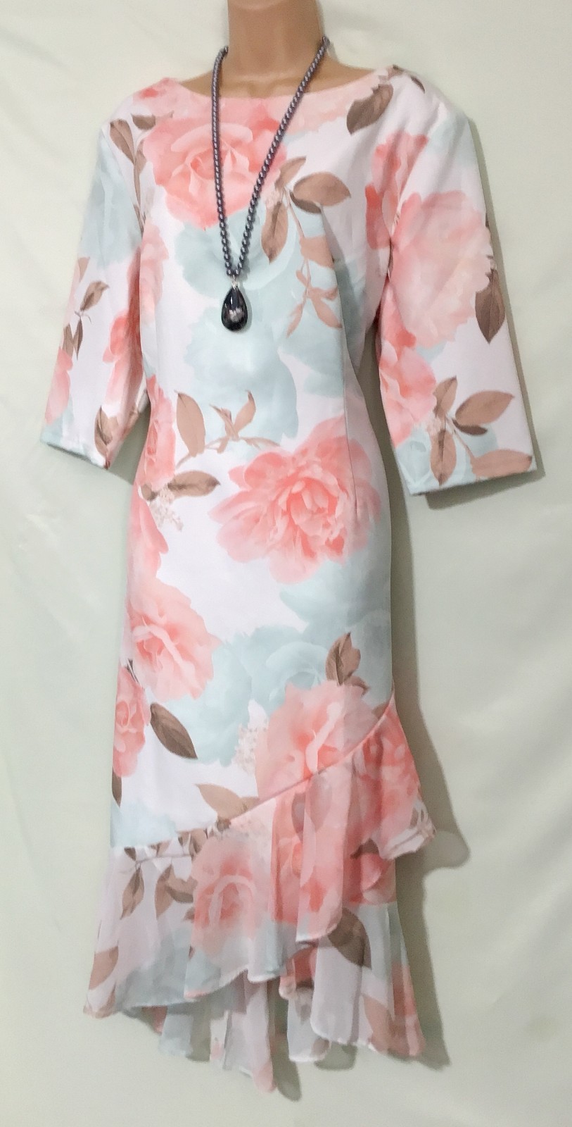 Bnwt KALEIDOSCOPE (18/20) Multicoloured Stretch Cocktail Dress /Wedding/Cruise