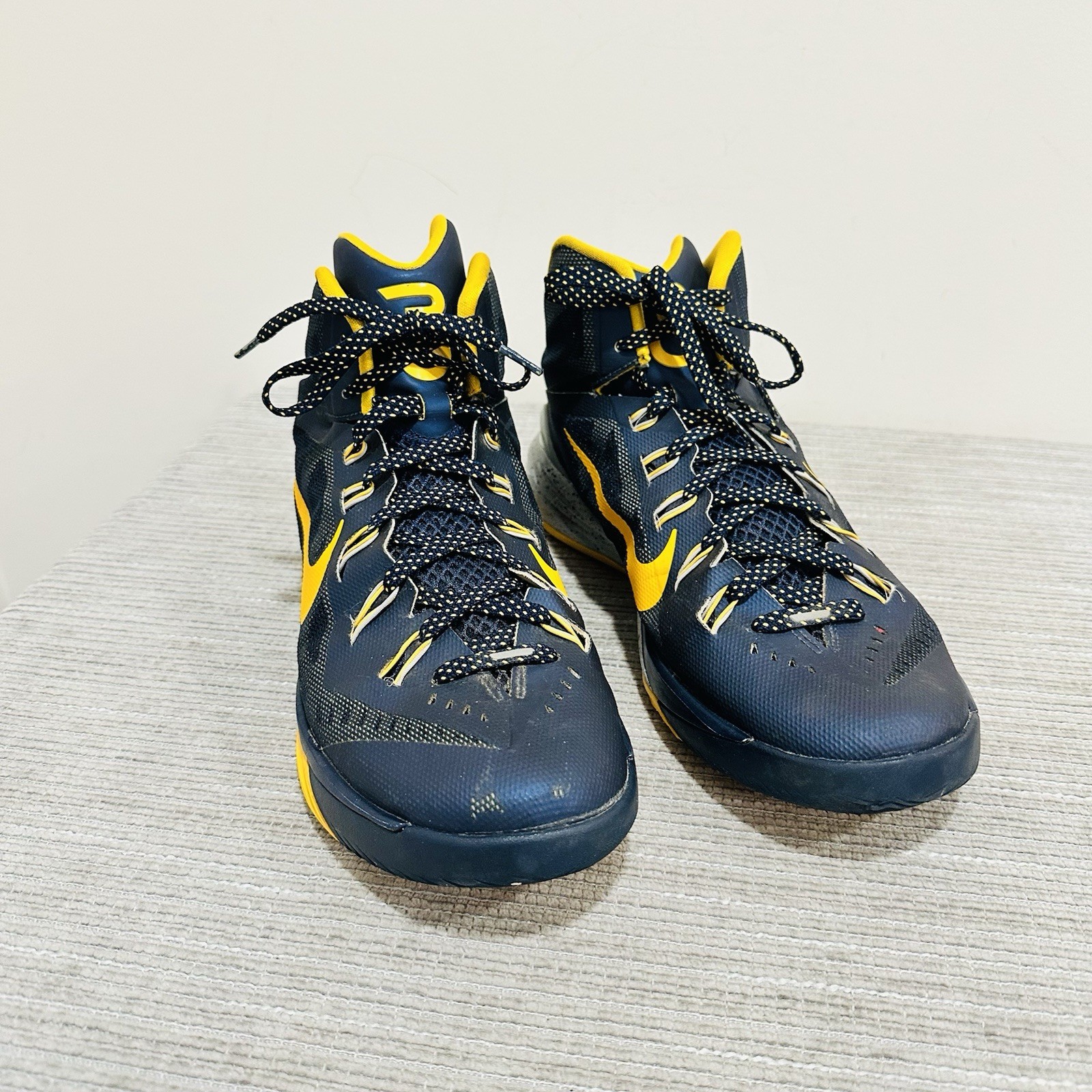 Nike Hyperdunk 2014 Paul George PE Pacers Navy/Gold Men’s 11 709907-470