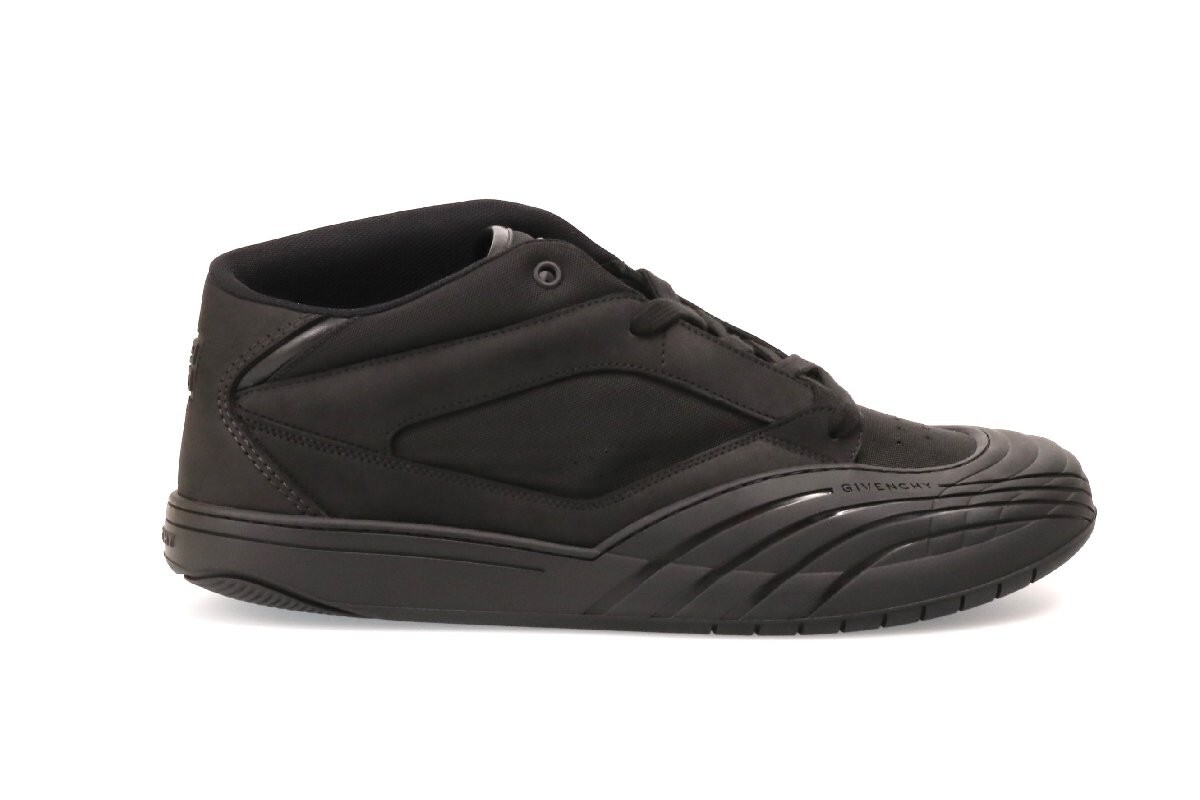GIVENCHY Skate sneakers in nubuck and synthetic fiber BH009KH1QA 001 BK size44