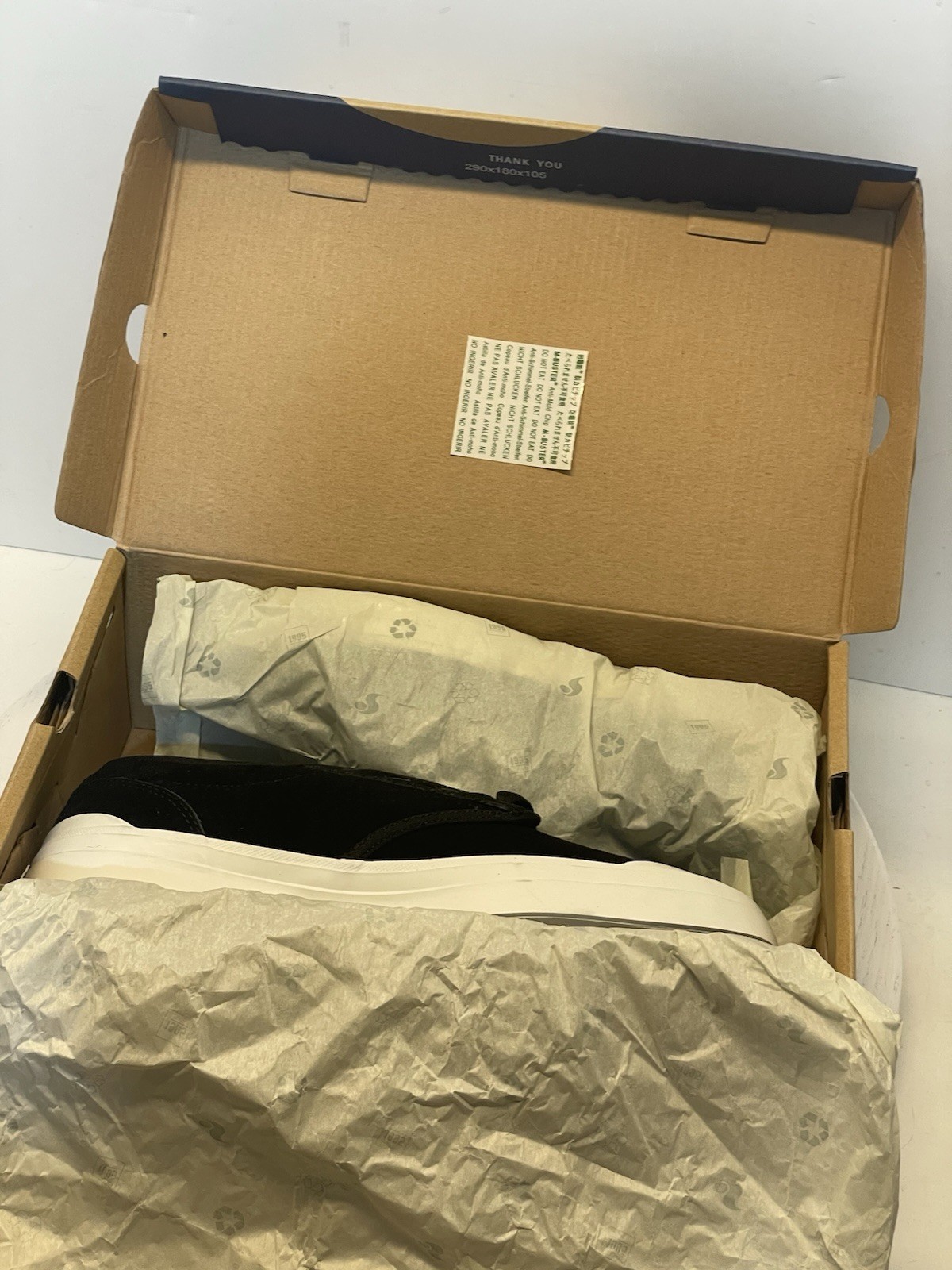 New! DVS CEDAR Skate Shoes Black White Suede Woman’s Sz US 9.5 Or Men’s 7.5! Rad