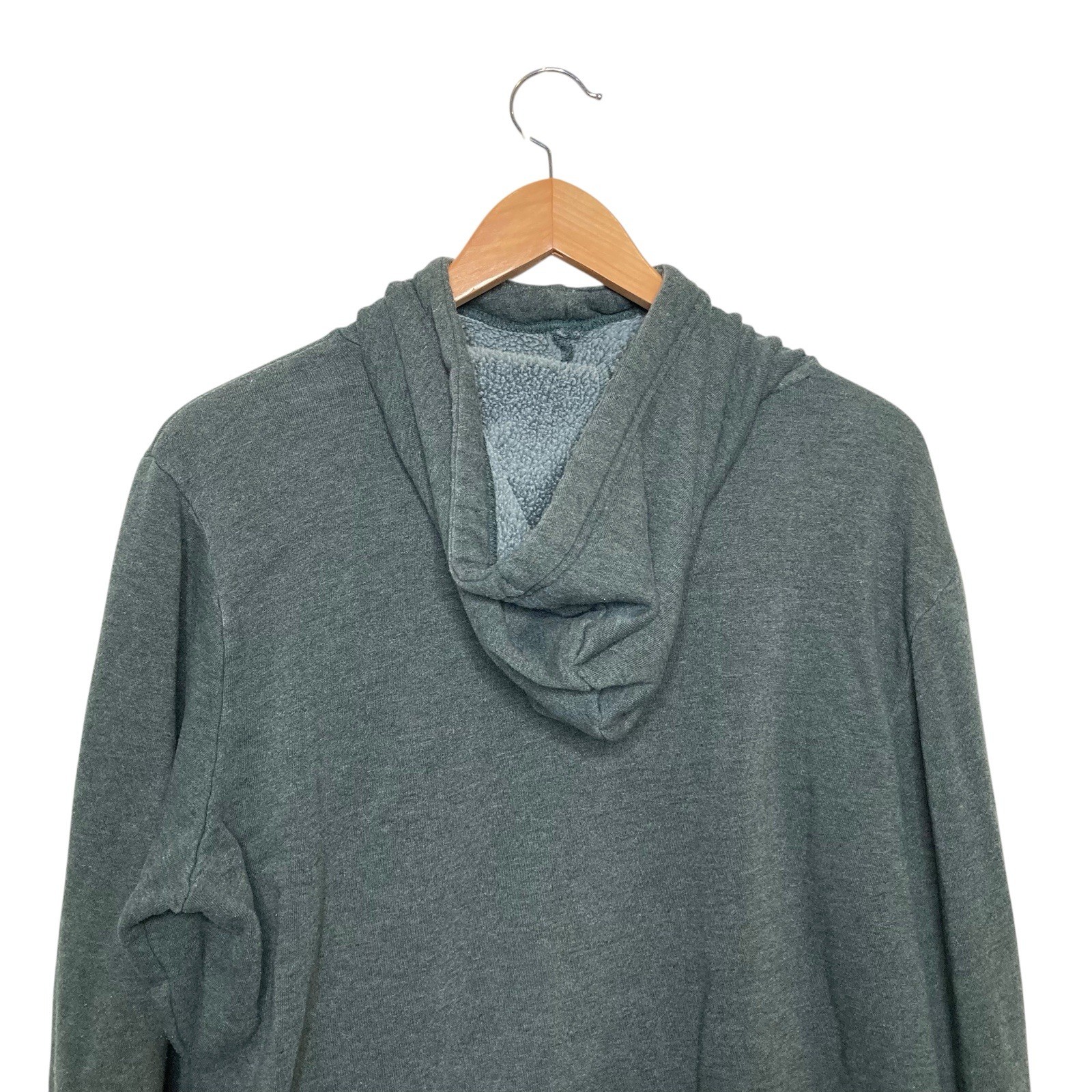 Marine Layer Pullover Hoodie Textured Men’s Medium M Green Beachy Soft Hooded