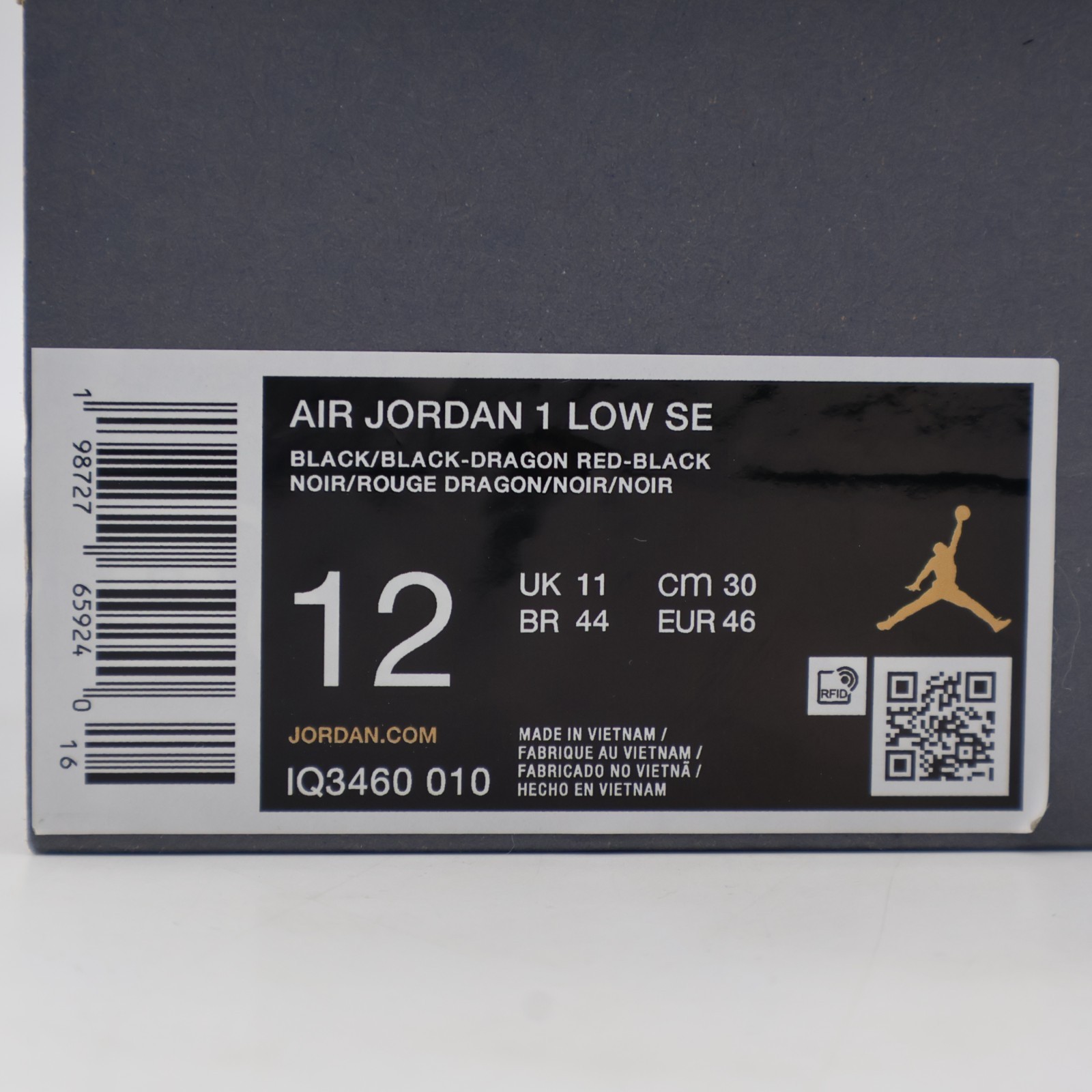 IQ3460-010 Nike Air Jordan 1 Low SE Lucky Cat (Men’s)