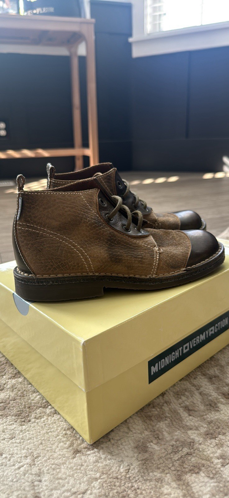 NEW Momino Italy Leather Ankle Boots EU 35 US 3.5Y Women’s 5 Handmade Y2K
