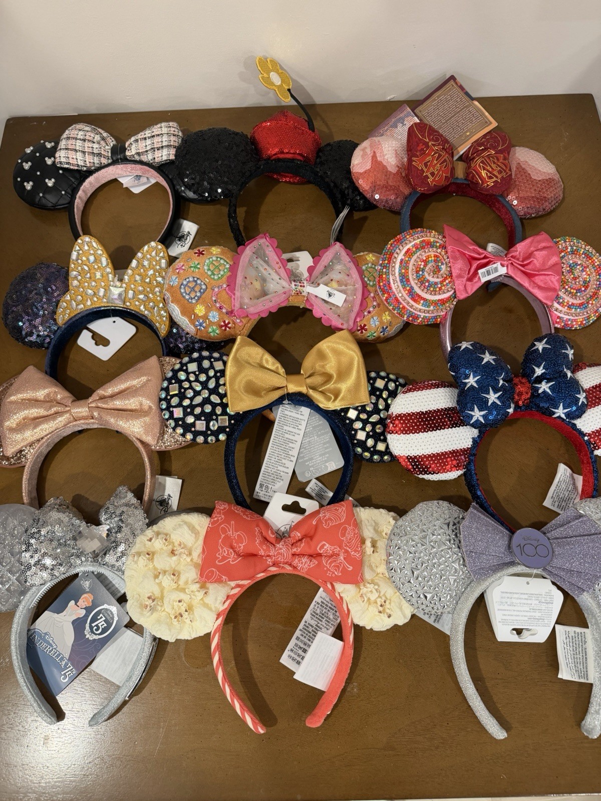 Disney Park 15+ Styles Sequin Minnie Mouse Ears Headbands Mickey Ears Headband