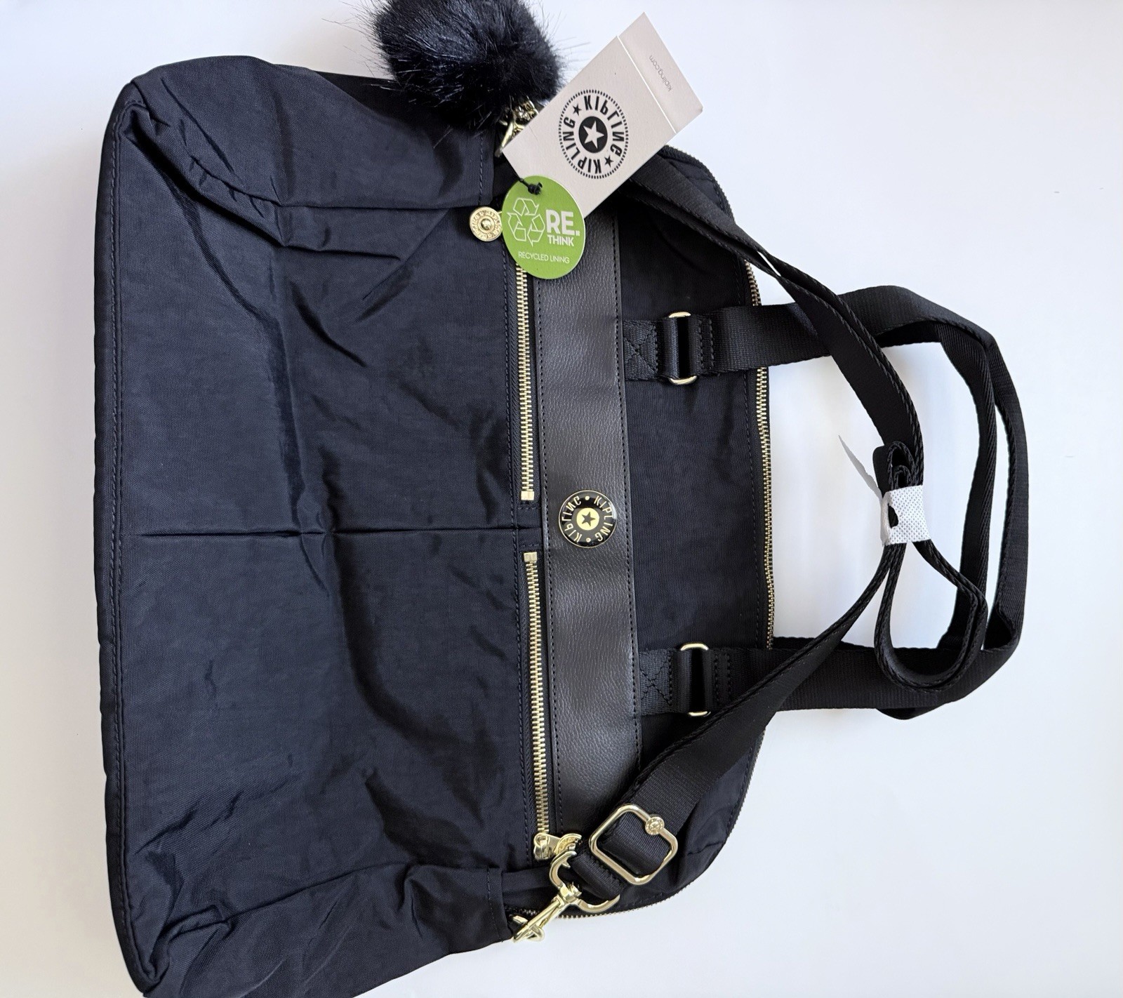 Kipling Luxury Collection Black Color Valeria WK Model