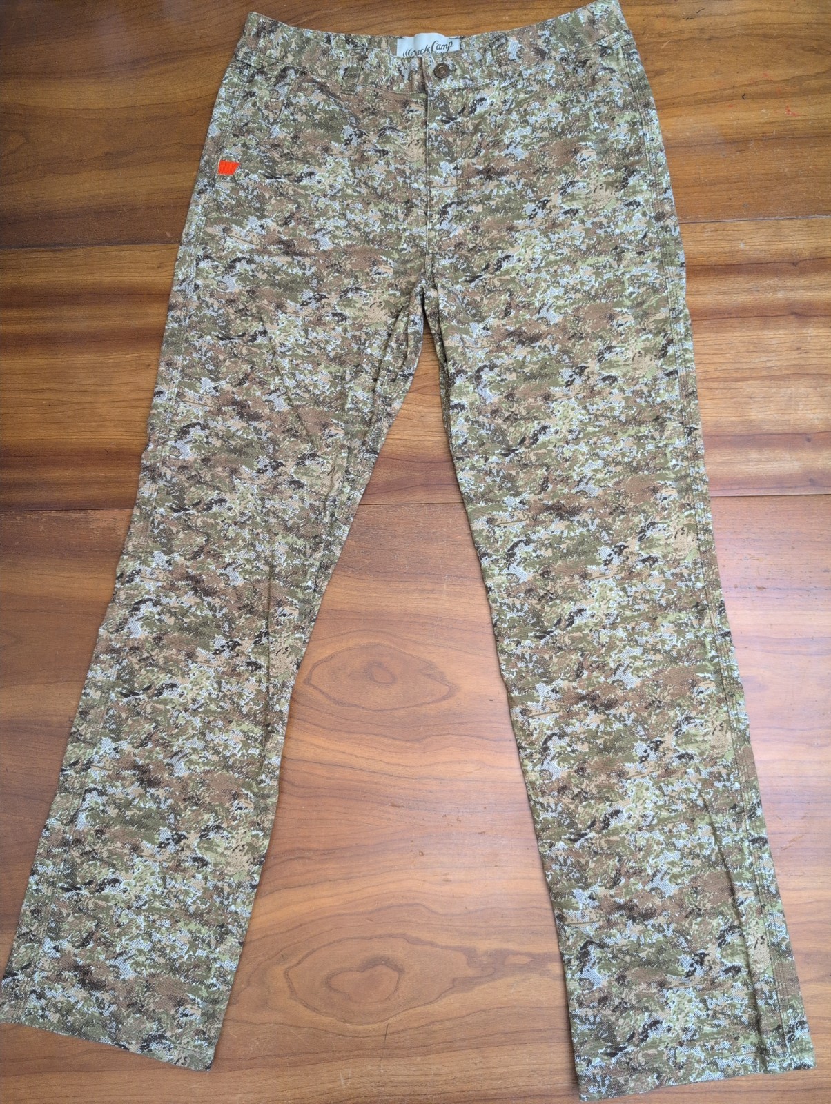 Duck Camp Pants Mens 36 Tall Camo Hunting Cordura Nylon Blend Premium Outdoors