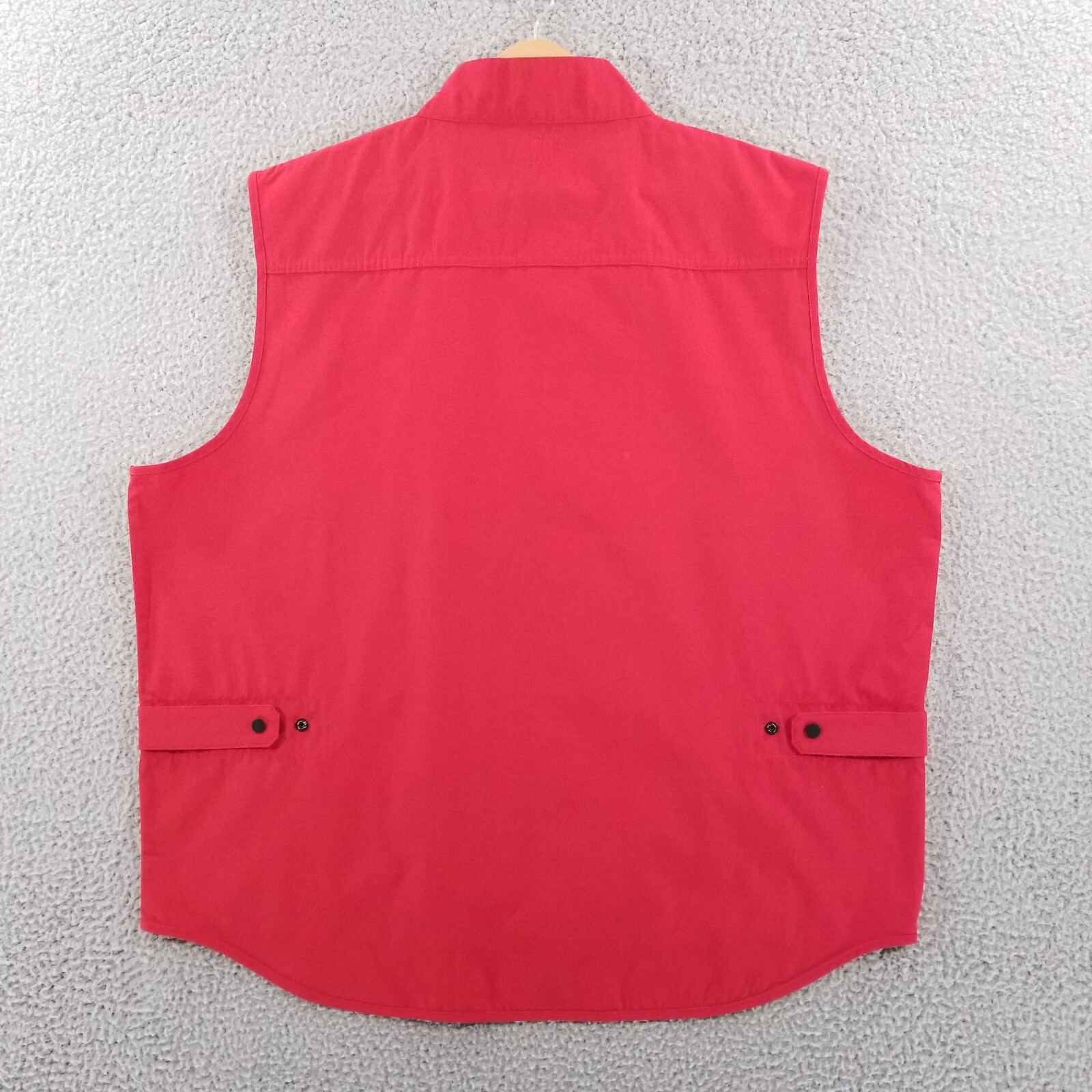 Guideboat Company Sailing Vest Mens XXL Red Full Zip Boating Yachting Cuttyhunk