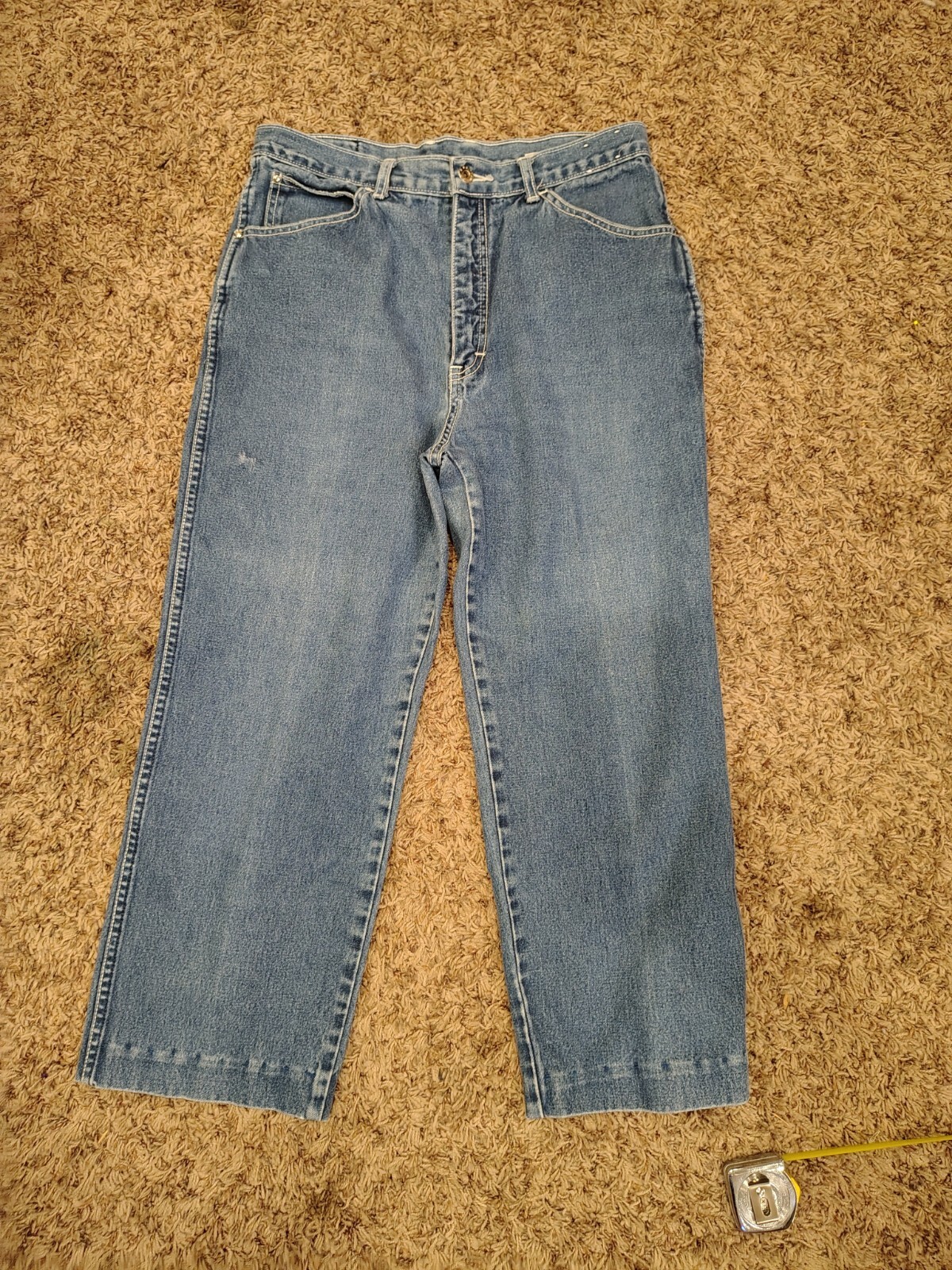 Vintage Brittania Size 16/34 Cotton Denim Jeans B7