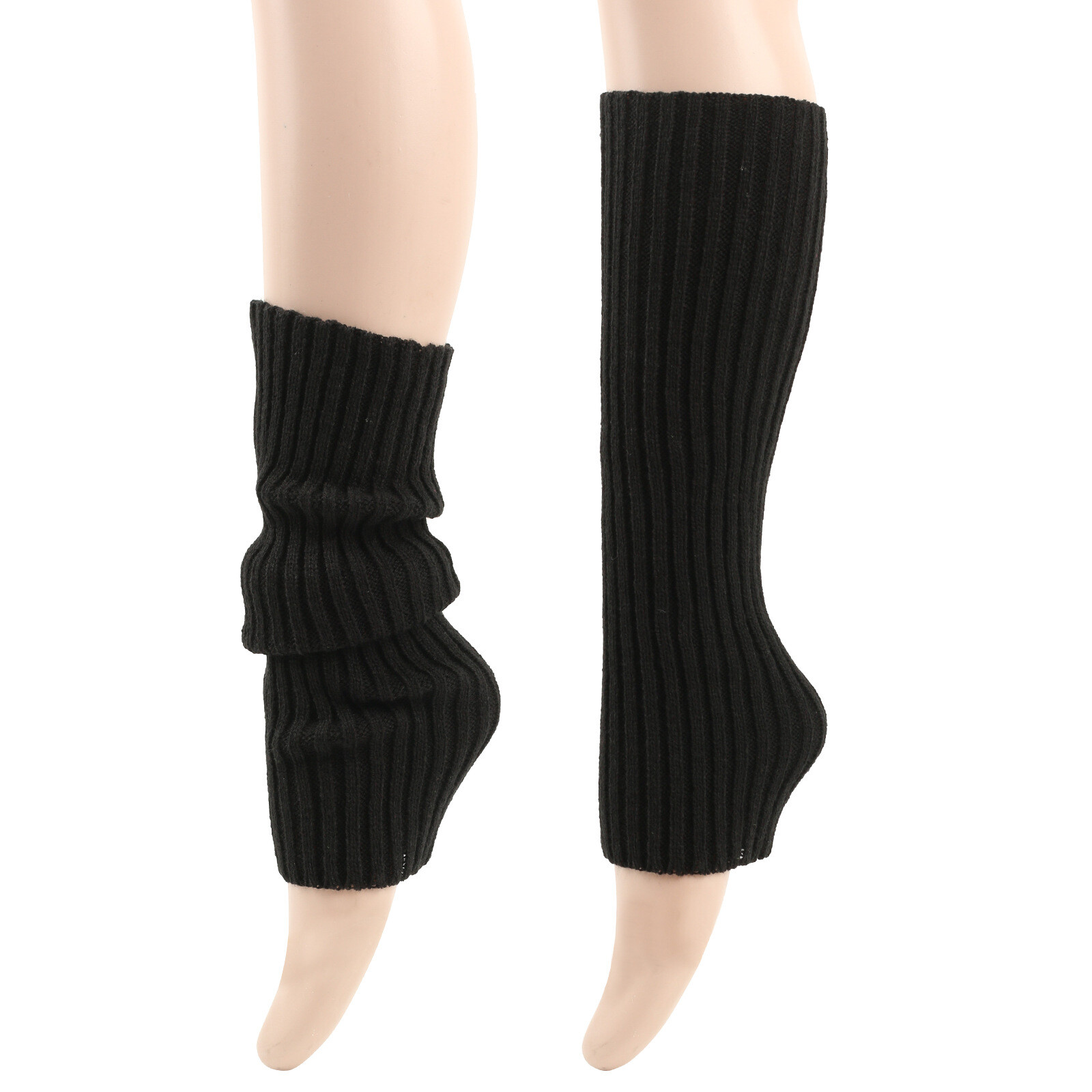 Fashion Legging Boot Socks Foot Cover Winter Warm Knit Crochet Knee Leg Warmers