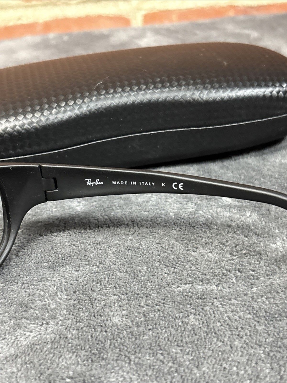 Ray-Ban Daddy-O Matte Black Sunglasses Italy Designer No Lens RB2016 W2578 3N