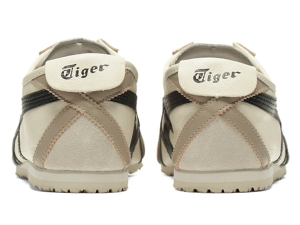 Onitsuka Tiger Mexico 66 1183C102-752 Ivory Black Shoes Brand New With Box