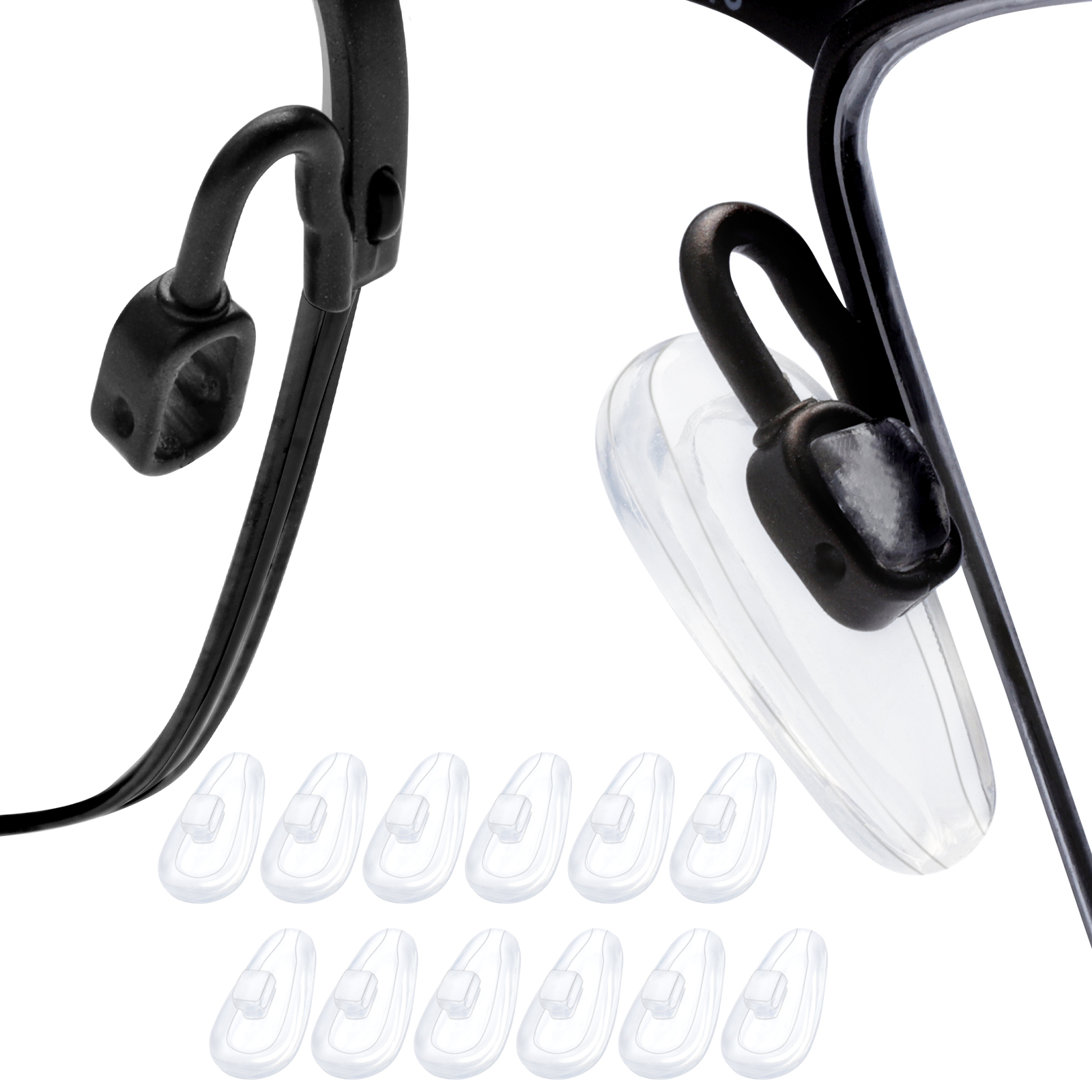 Replacement Nose Pads Pieces for – Oakley Limit Switch 0.5 Sunglass – Options