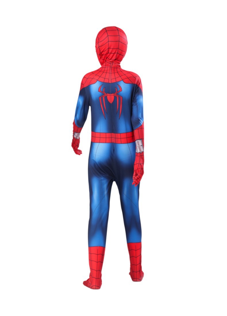 Spider-man 4 Jumpsuit Cosplay Costume Brand New Day Suit Adult Kids Halloween