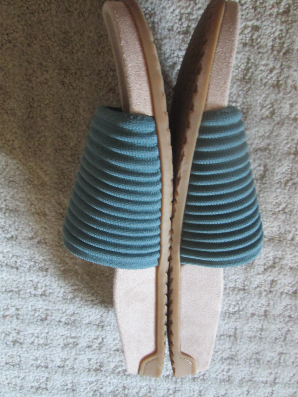 VIONIC Evie Knit Slide Sandal Green Women’s Sz 10 ~~EXCELLENT~~