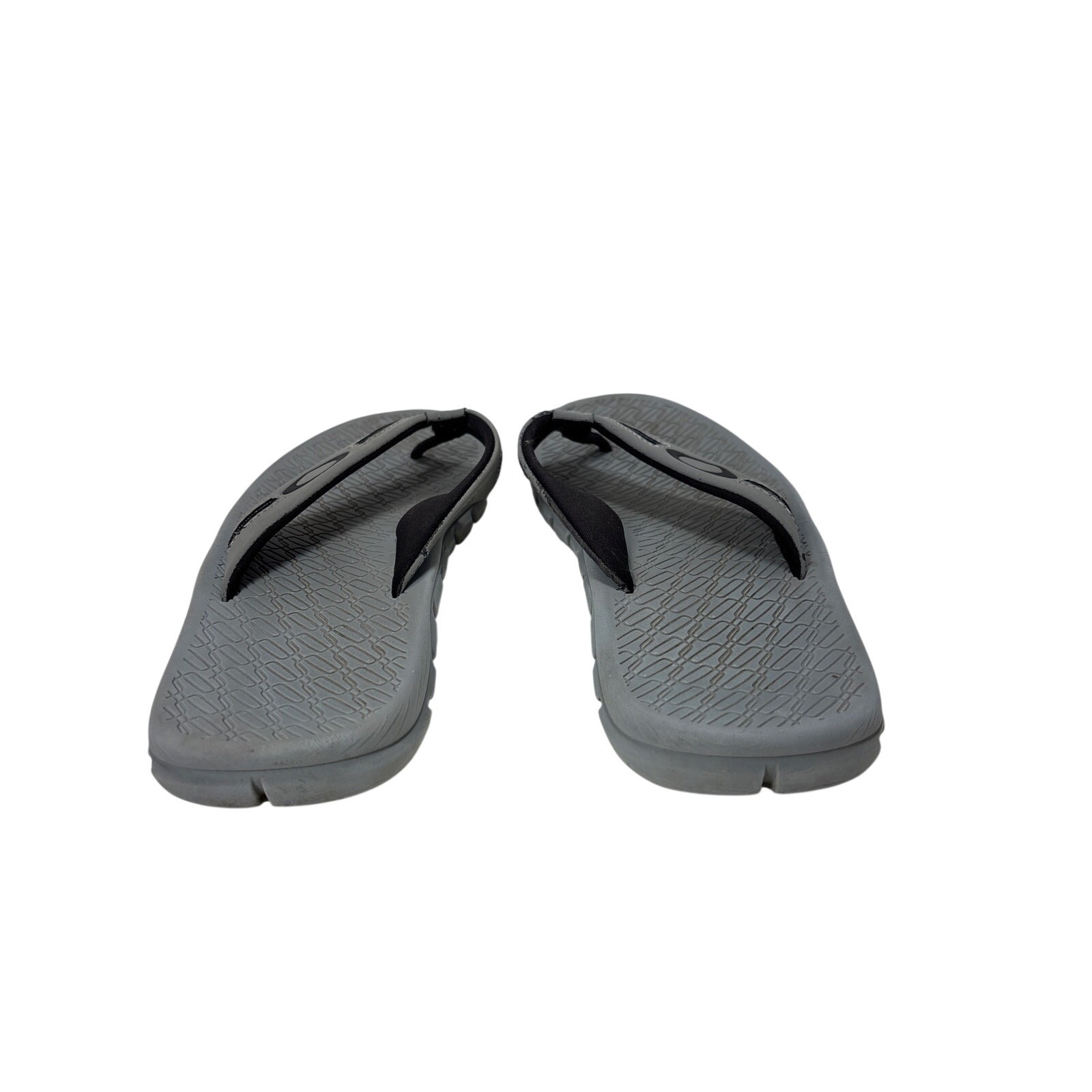 Oakley Operative 2.0 Sandals Mens Size 7 Gray Flip Flops Thong Beach Summer