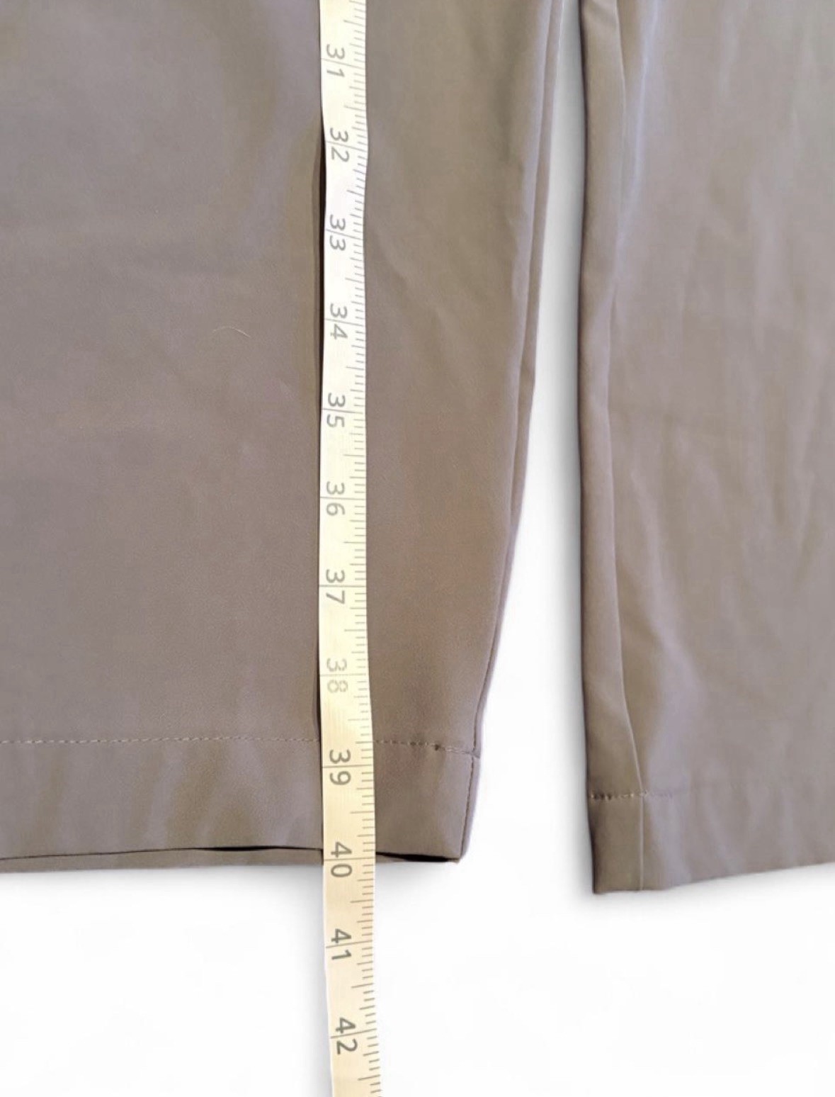 Hurley Men’s Gray Performance Golf Pants Stretch 36×30 Casual Travel Work Tech