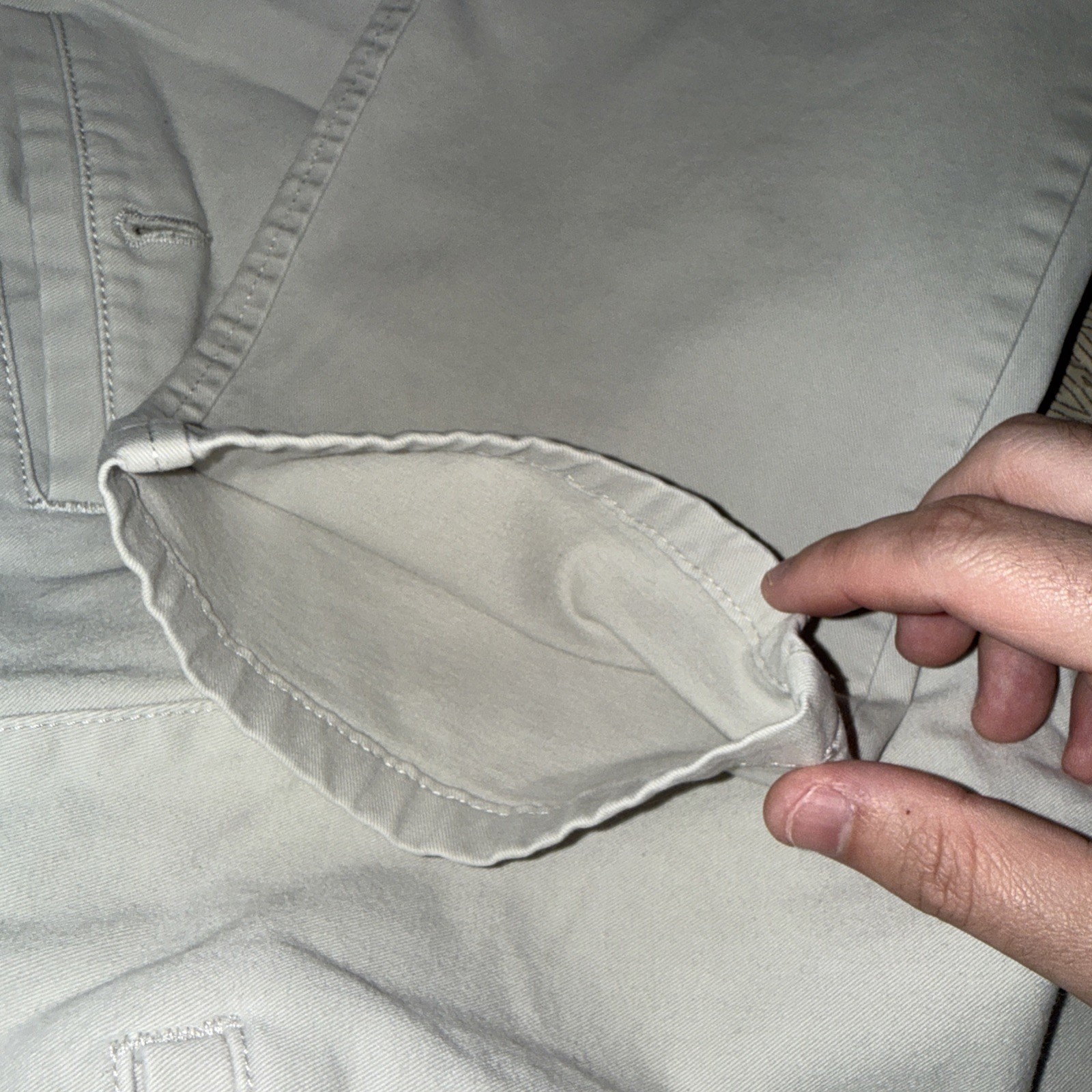 Dockers Tech Chino Pants Mens 34×29 Khaki Slim Fit Stretch Performance Golf