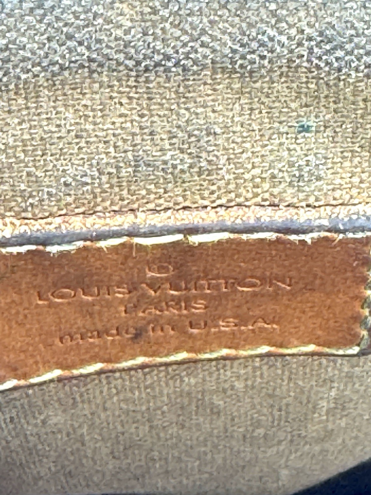 LOUIS VUITTON Tivoli GM Shoulder Handbag M40144 Monogram canvas Brown Used LV