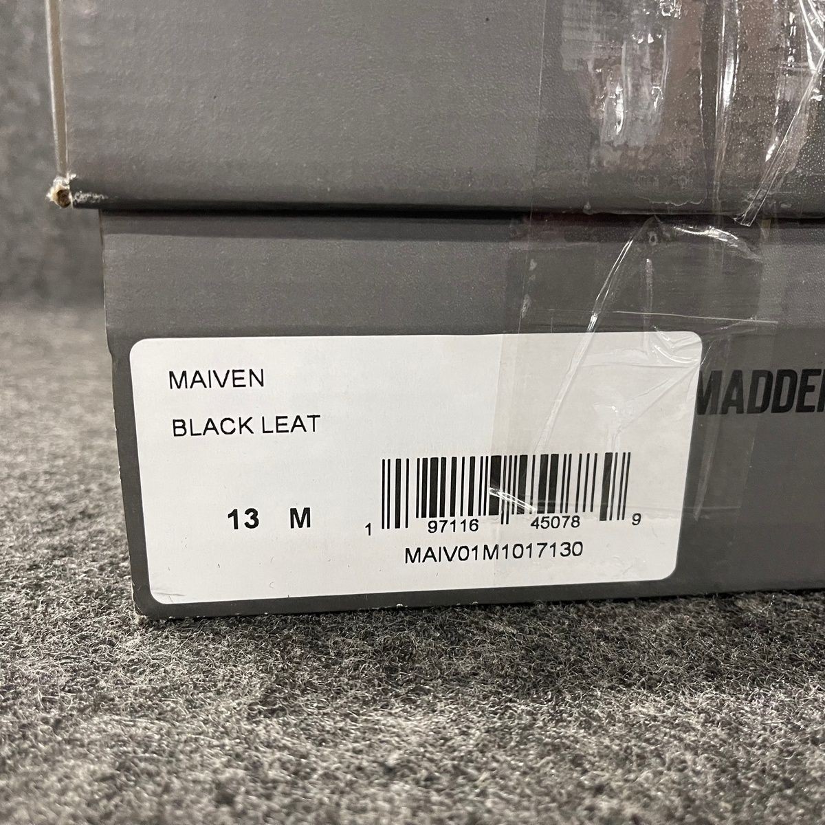 STEVE MADDEN Maiven Slide Sandals Mens Size 13 M Black MAIVA01M1017130