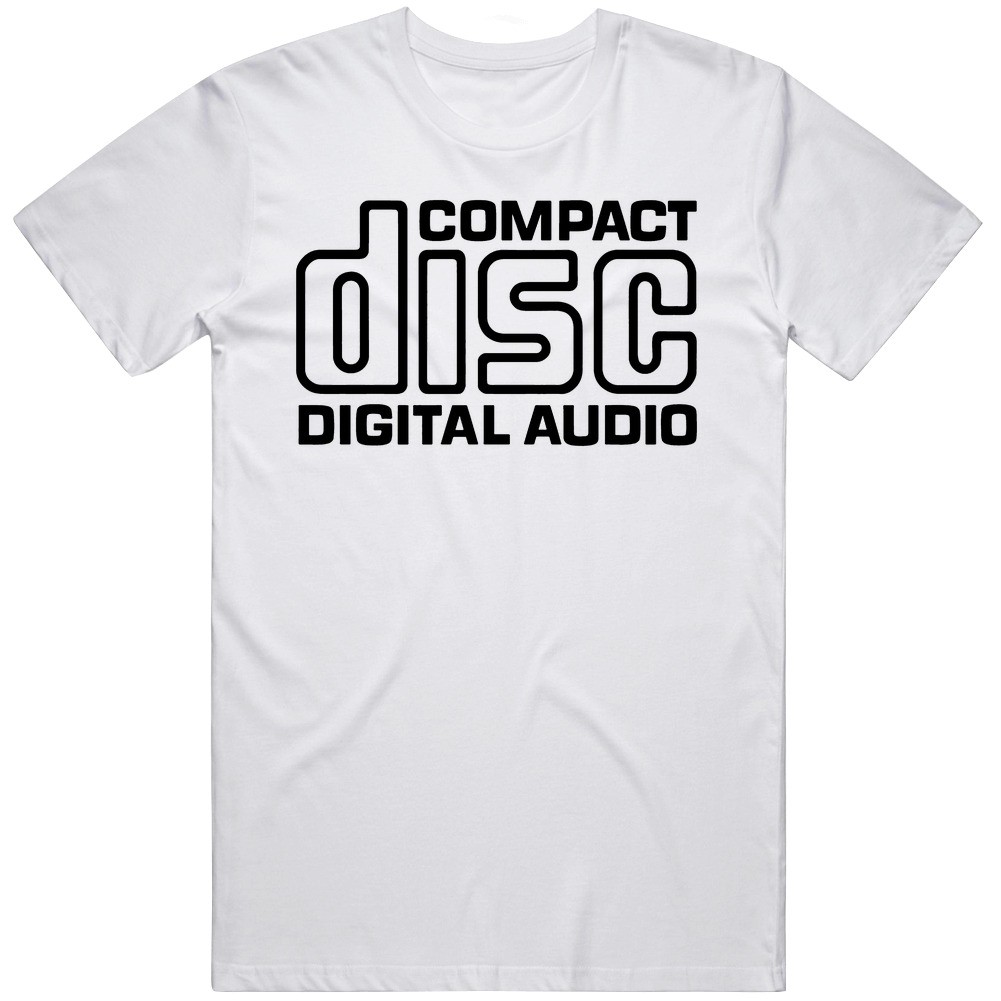 CD Compact Disc Retro music player audio mp3 90s Fan Cool Gift v2 T Shirt