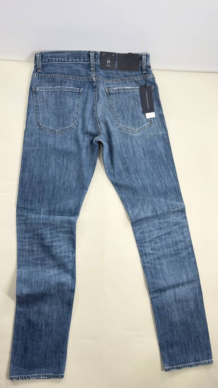 С.O.F. Studio Men’s Jeans Blue Standard Slim Fit Stretch New With Tags