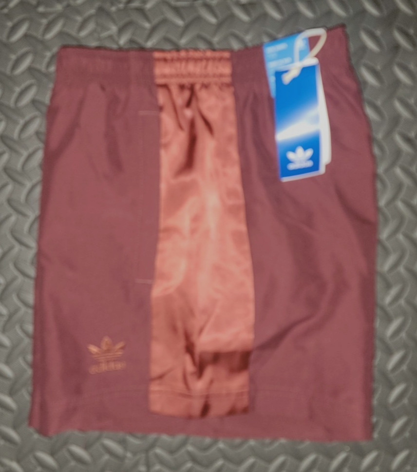 NEW MEN’S ADIDAS ORIGINALS 5 INCH SWIM TREFOIL SHORTS ~SIZE XL #JD5280