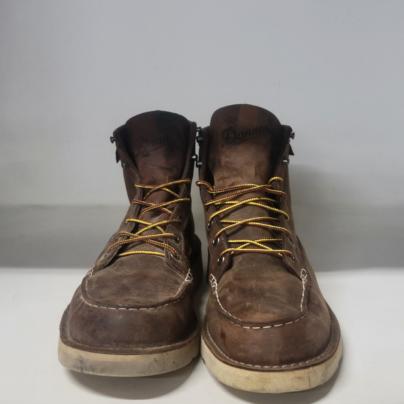 Danner Bull Run Moc 6″ Soft Toe Boot Brown Men’s Size 12D