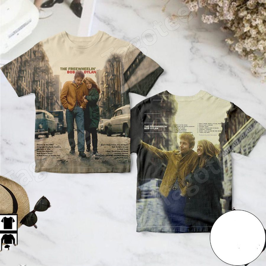 Special The Freewheelin’ Bob Dylan AlbumMen All Over Print 3D S-5XL Shirt TD1618