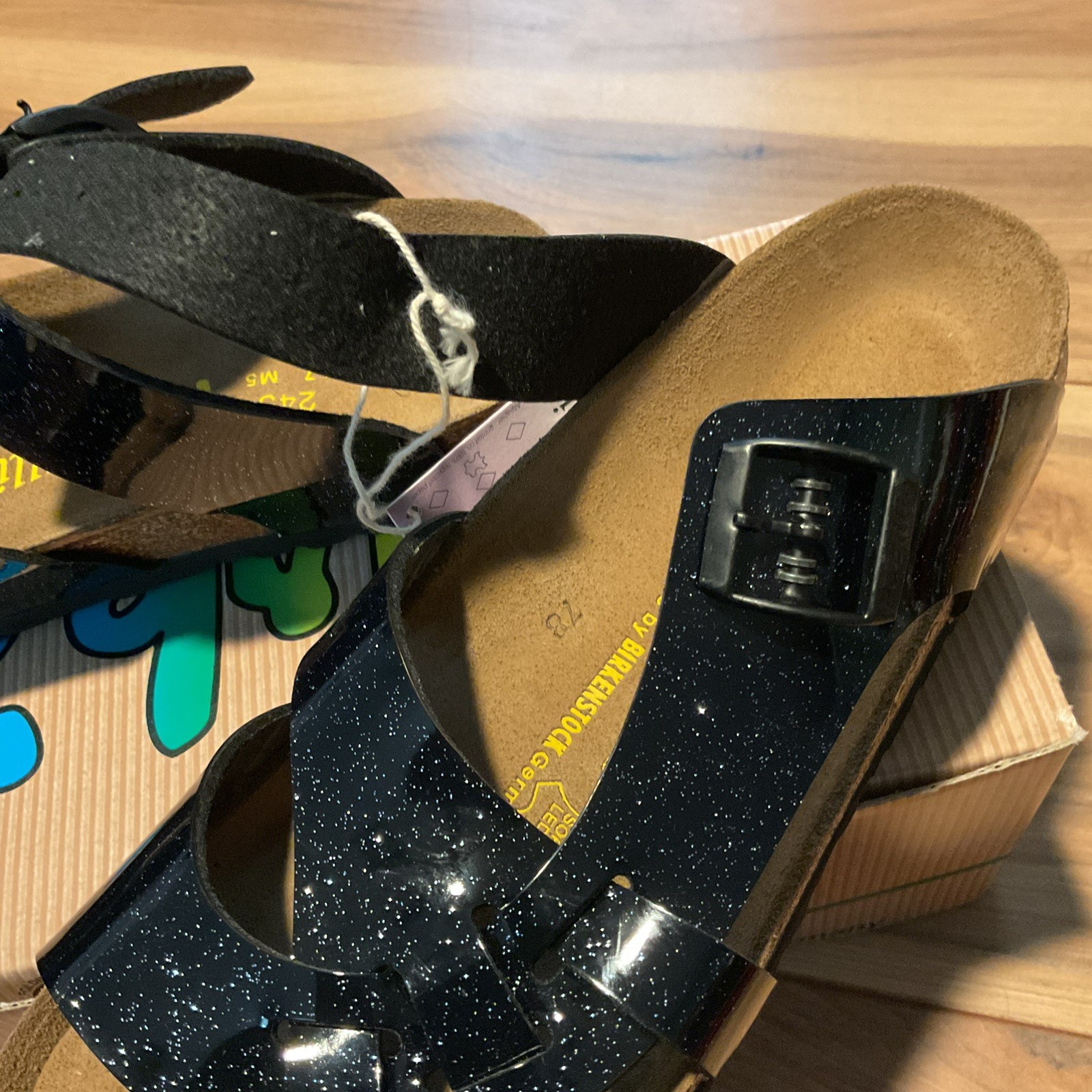 Papillio by Birkenstock Sandals sparkly, black 07 Women 38 L7 M5