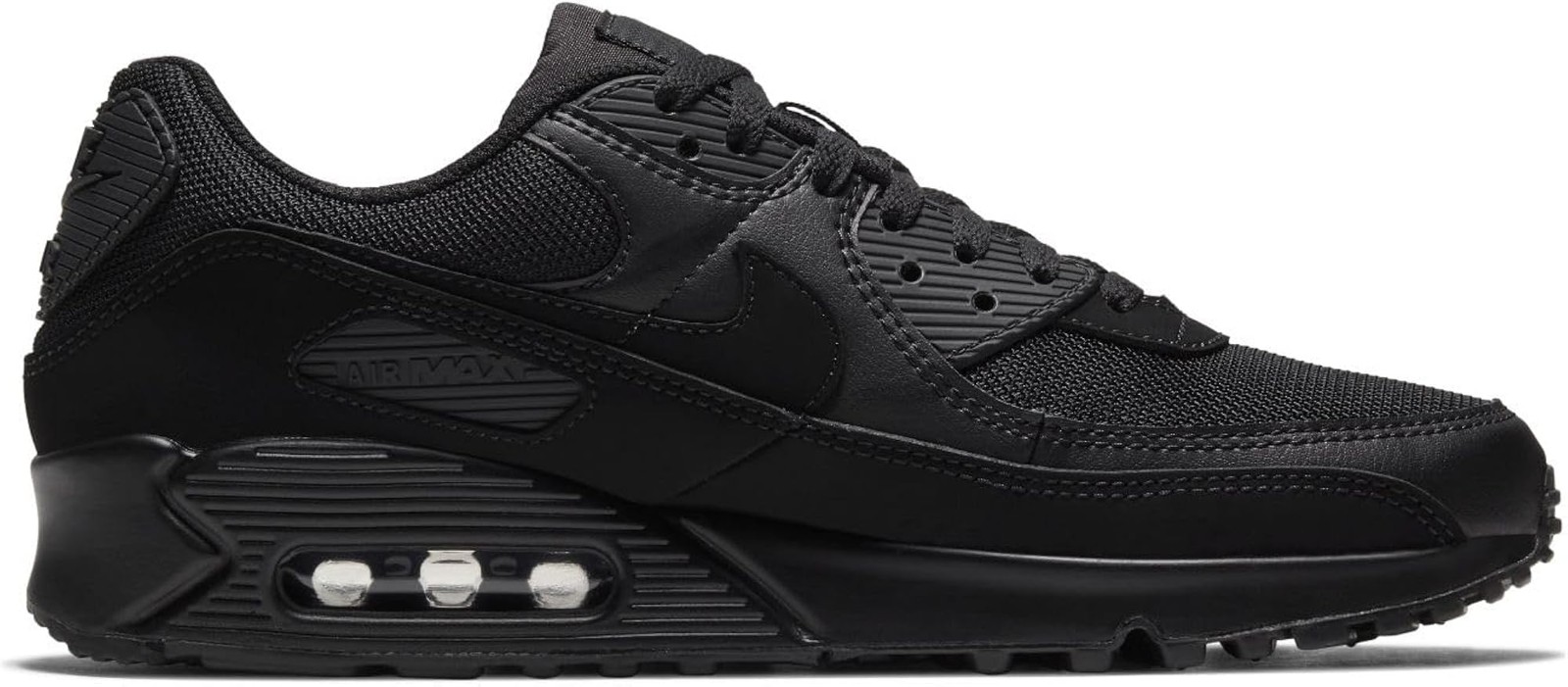 Nike Womens Nike Air Max Oketo – Black Black Black White – 8.5