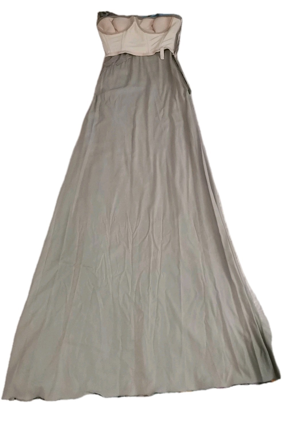🆓US🛃 RESORT 2011 ALBERTA FERRETTI Abstract Print corset silk maxi Dress IT 40