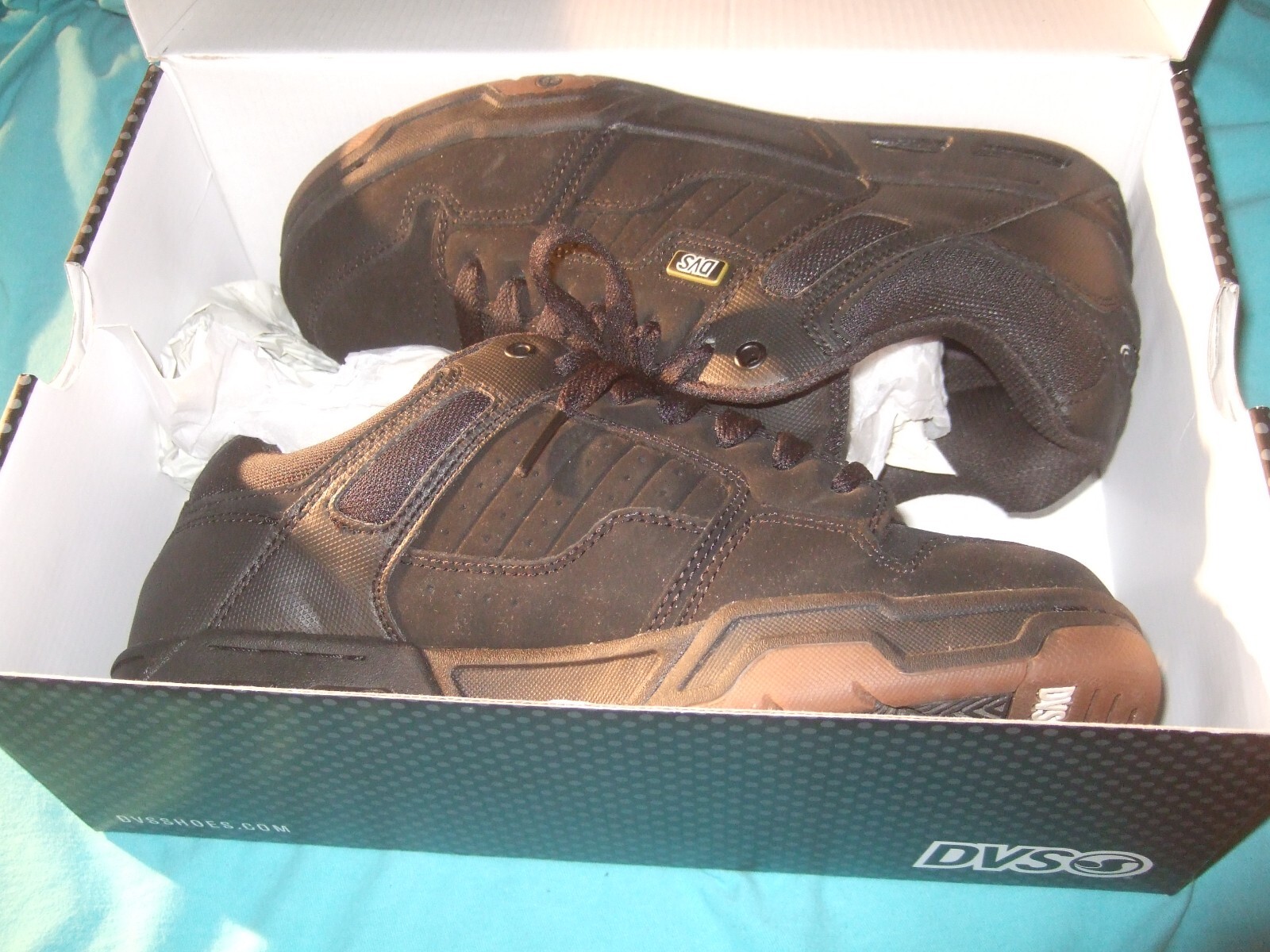 DVS ENDURO HEIR Mens U.S. 8.5 Used Black/Gum Nubuck