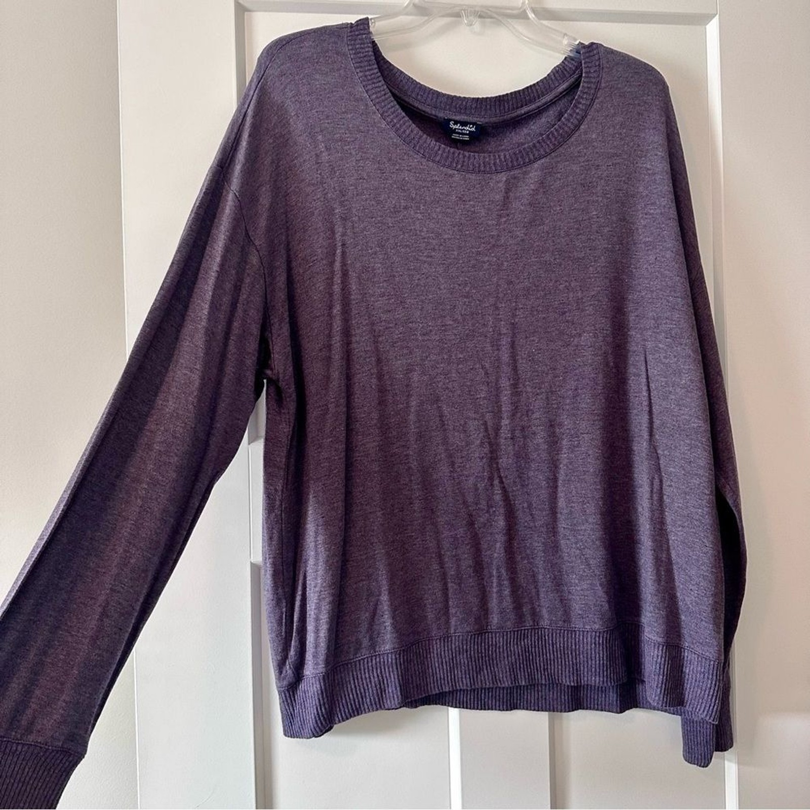 Purple/grey Splendid sweater