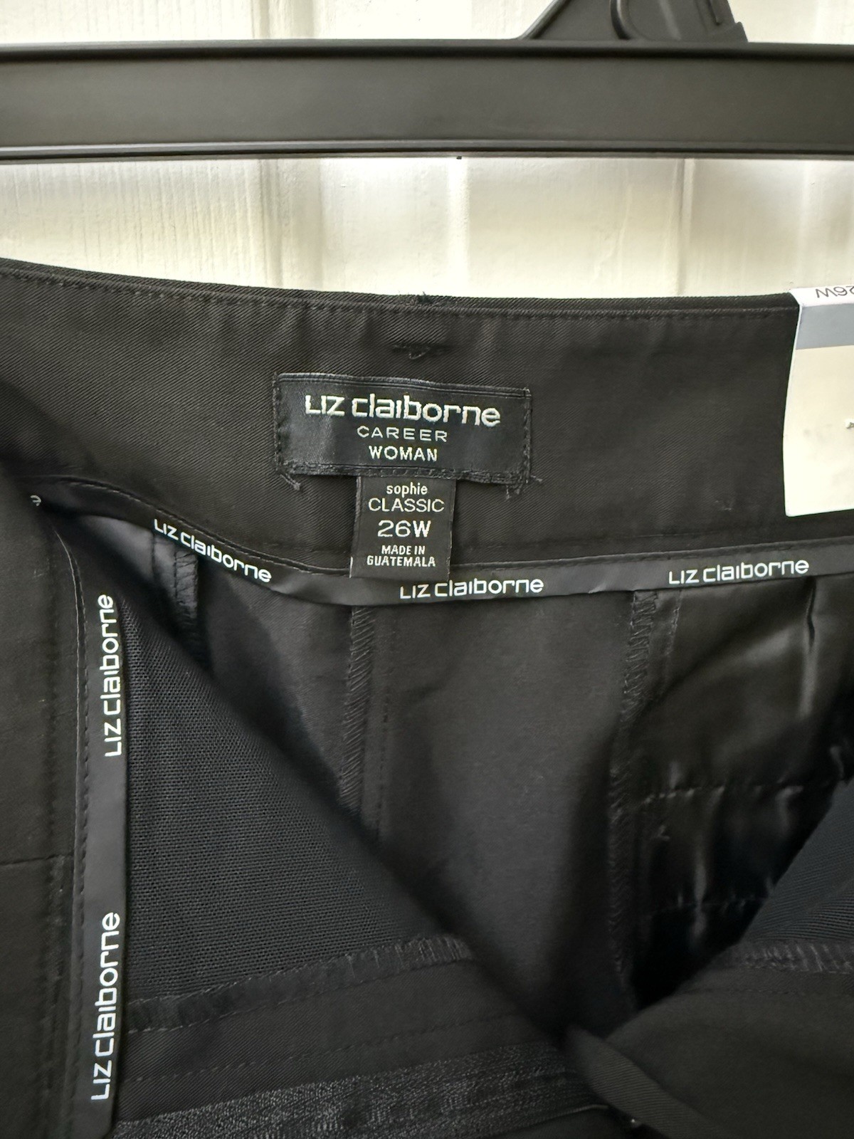 Liz Claiborne Career “Sophie Classic” Secretly Slender™ Trousers (Size 26W, NWT)