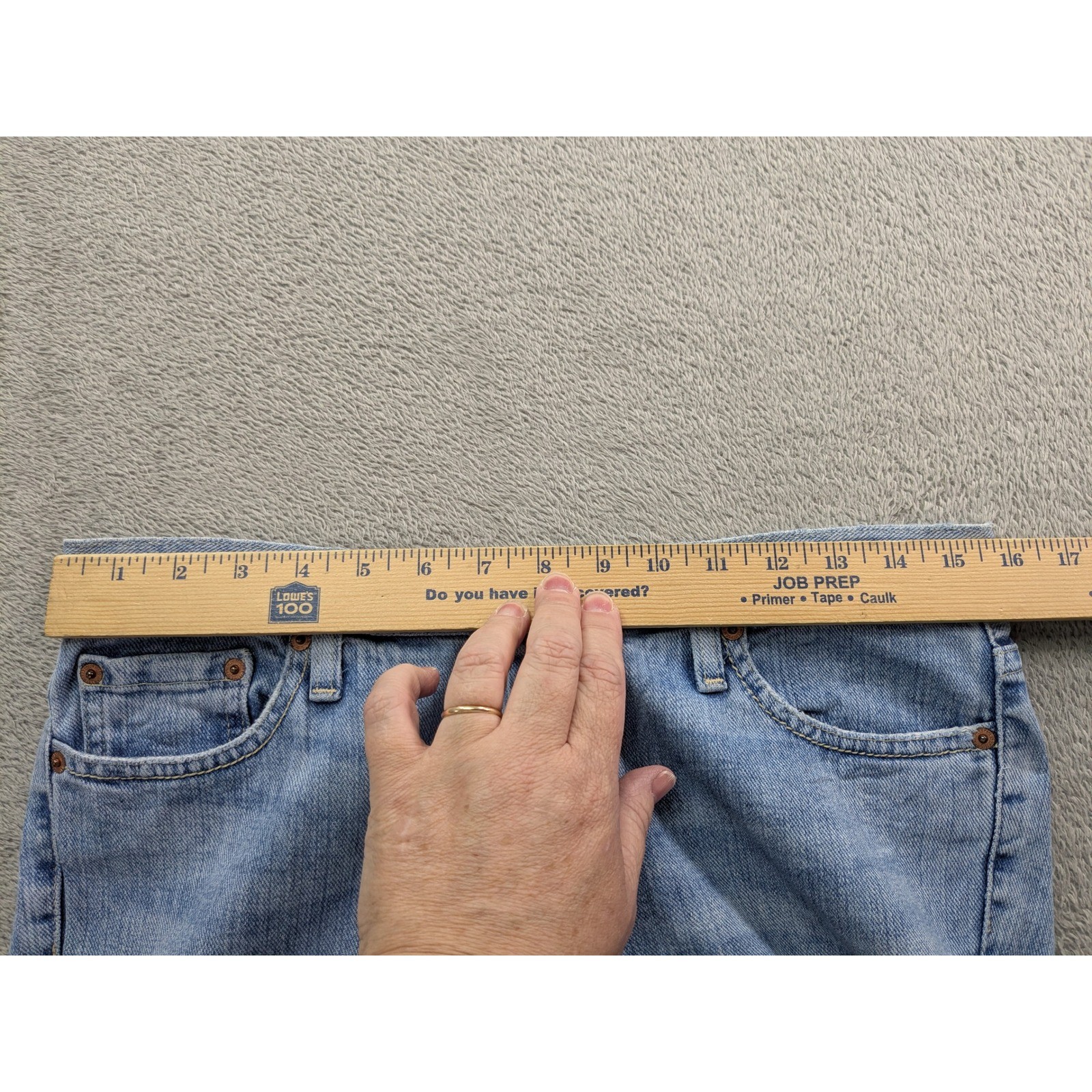 American Eagle Hipster Jeans Womens 6 Reg Light Wash Flare Low Rise Y2K Cotton