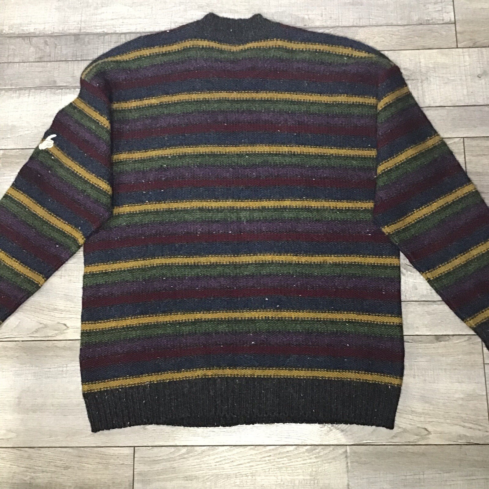 Rare JC De Castelbajac 1990s Sweater Yogi Bear X Woody Woodpecker Size (50)