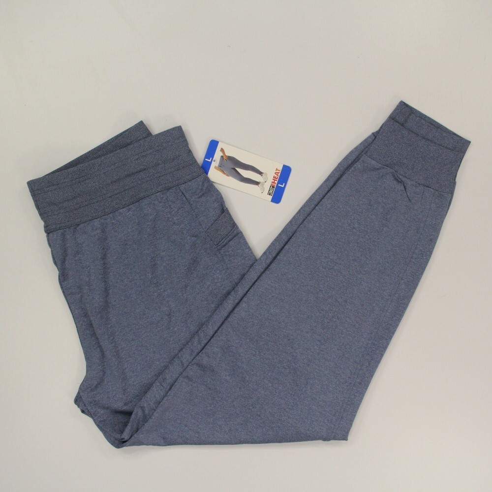 32 Degree Women’s Pull-on Jogger Pants Size Large 29″ Inseam Blue Stretch NWT