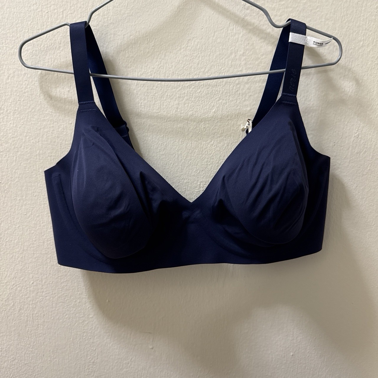 Smoothez By aerie Navy Underwire Seamless Support Bra Size 38DD