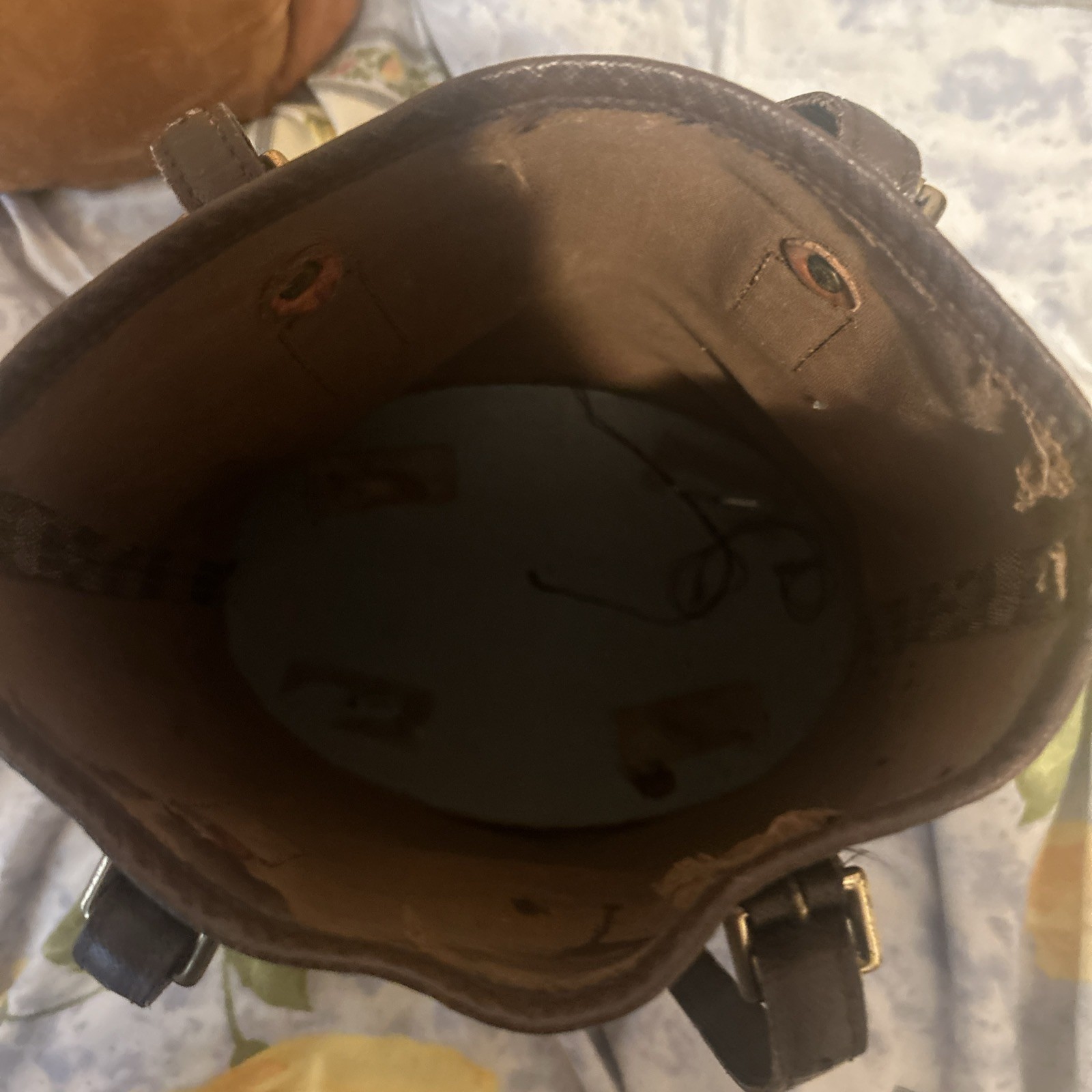 Louis Vuitton Damier Bucket Bag (NO INSIDE LINING)