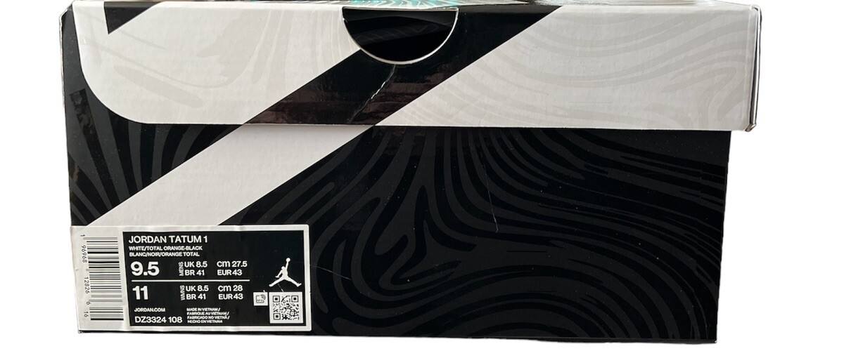 Nike Air Jordan Tatum 1 Home Team Jason Tatum Limited Rare DZ3324-108 – Mens 9.5