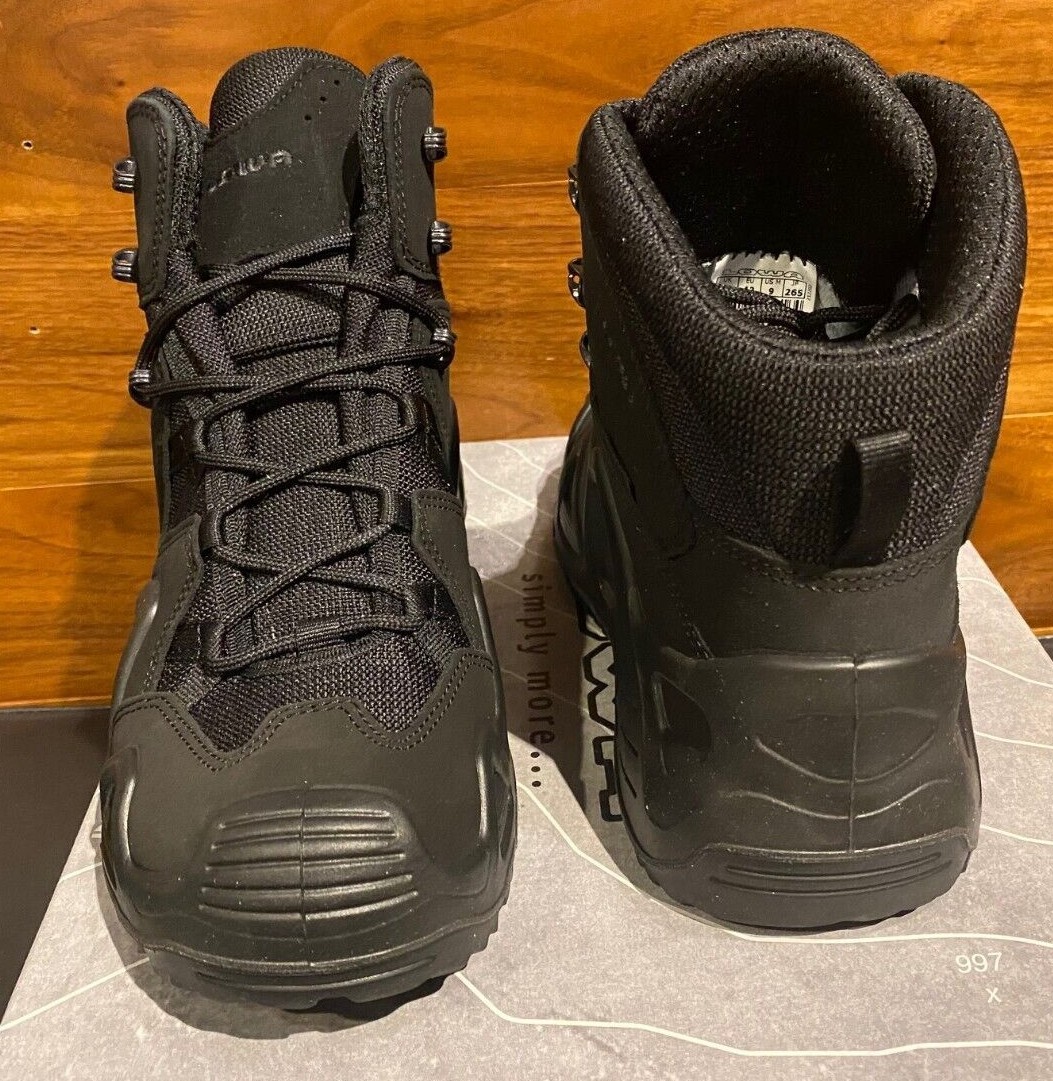 LOWA ZEPHYR GTX MID TF BLACK OP 310537 TASK FORCE COMBAT BOOT NEW IN BOX