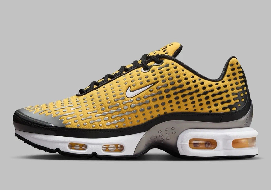 Nike Air Max Plus VII 7 Varsity Maize Yellow White Black HQ2197-700 Men’s Shoes