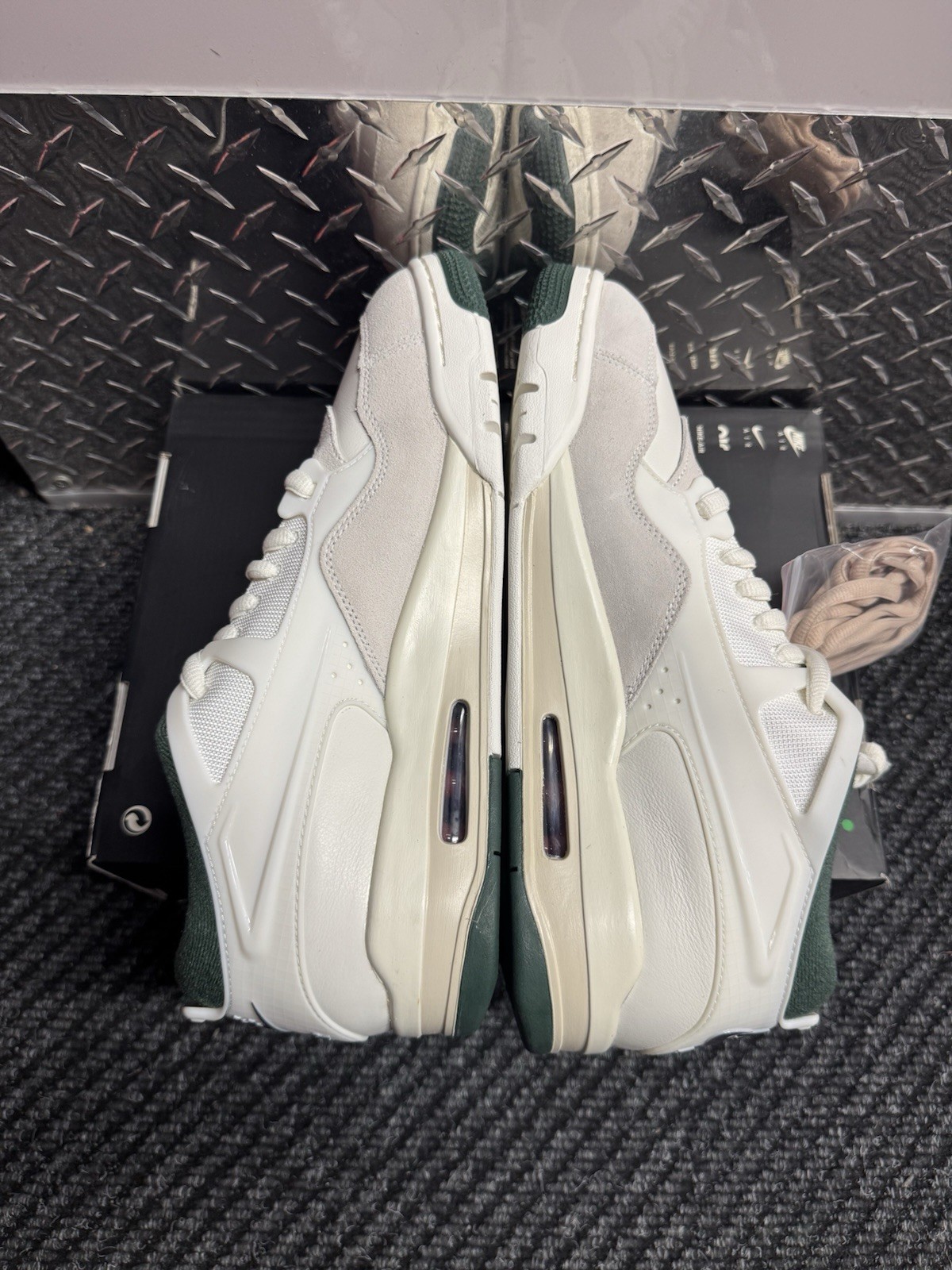 🔥 Nike Air Jordan 4 RM ‘Light Cream Midnight Green’ FQ7939 105 Men’s Size 13