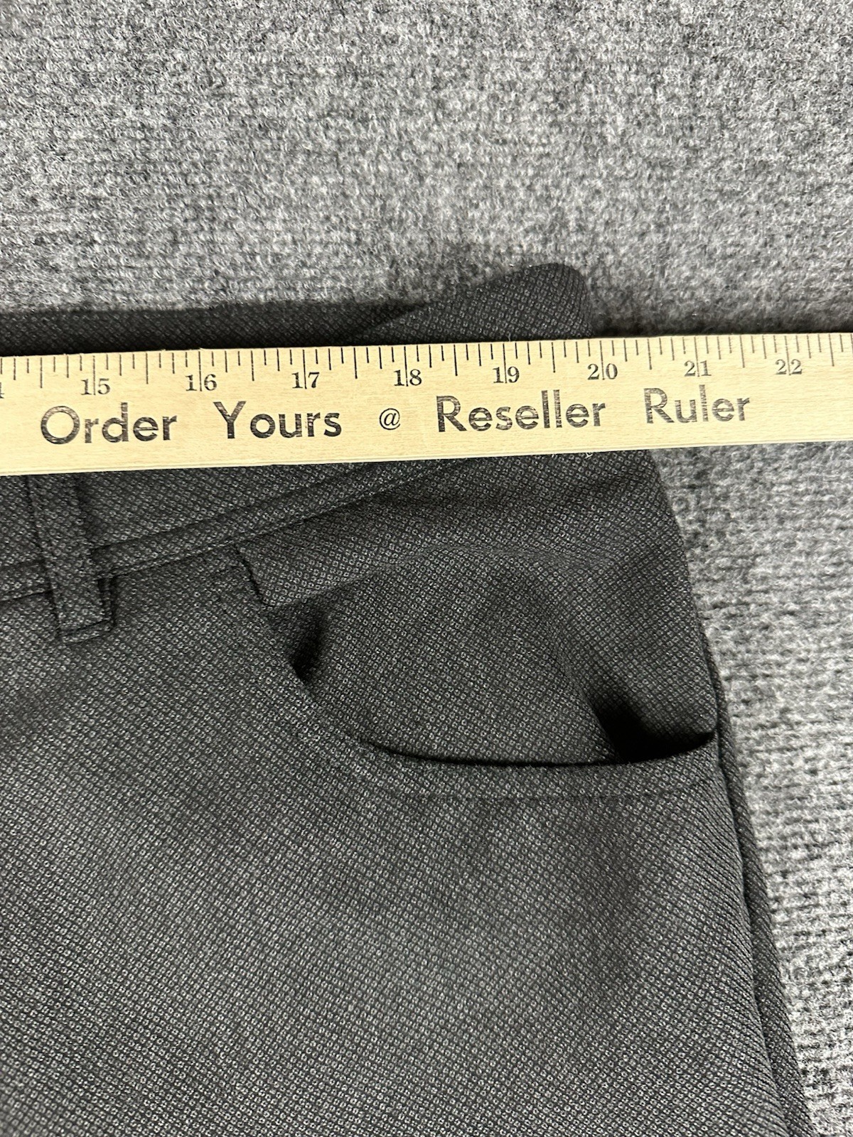 ALBERTO Ceramica Stone Peacock Modern Fit Dress Pants in Stone Size W 40 L 34