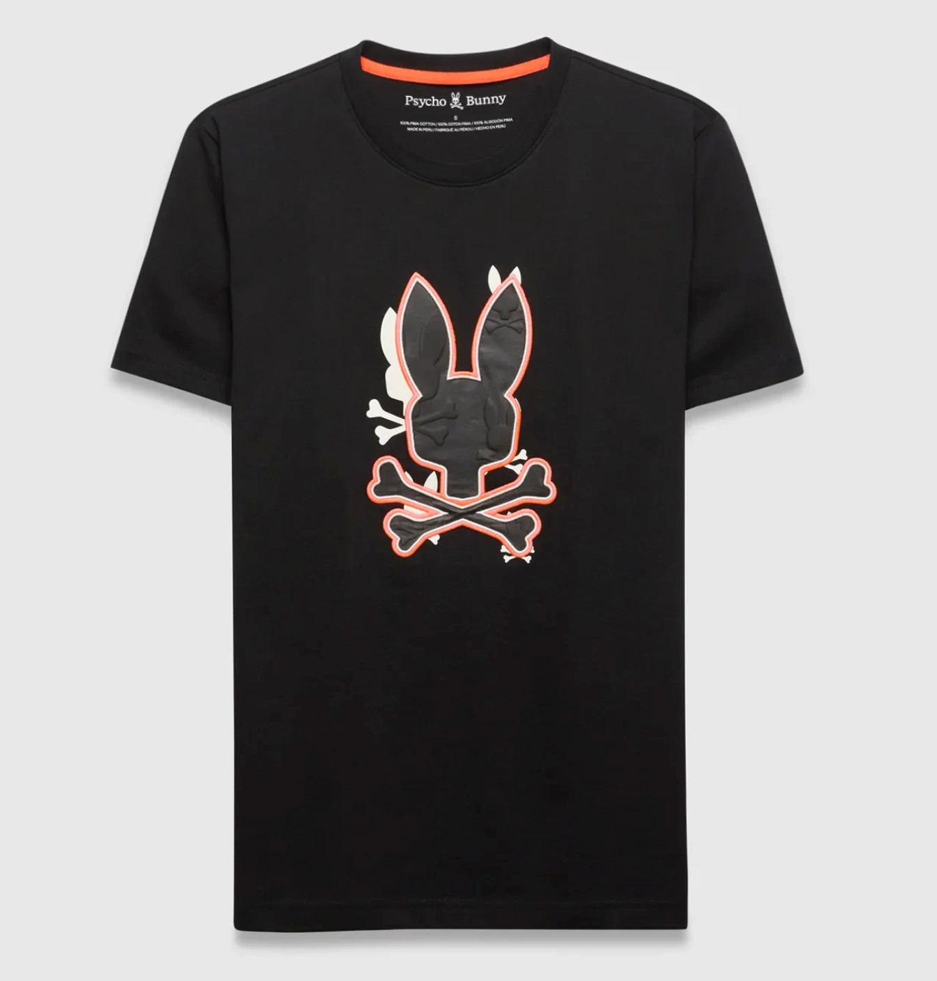 *NEW* Men Psycho Bunny Tanner Graphic Tee WHITE (MT0200285 100) 👍