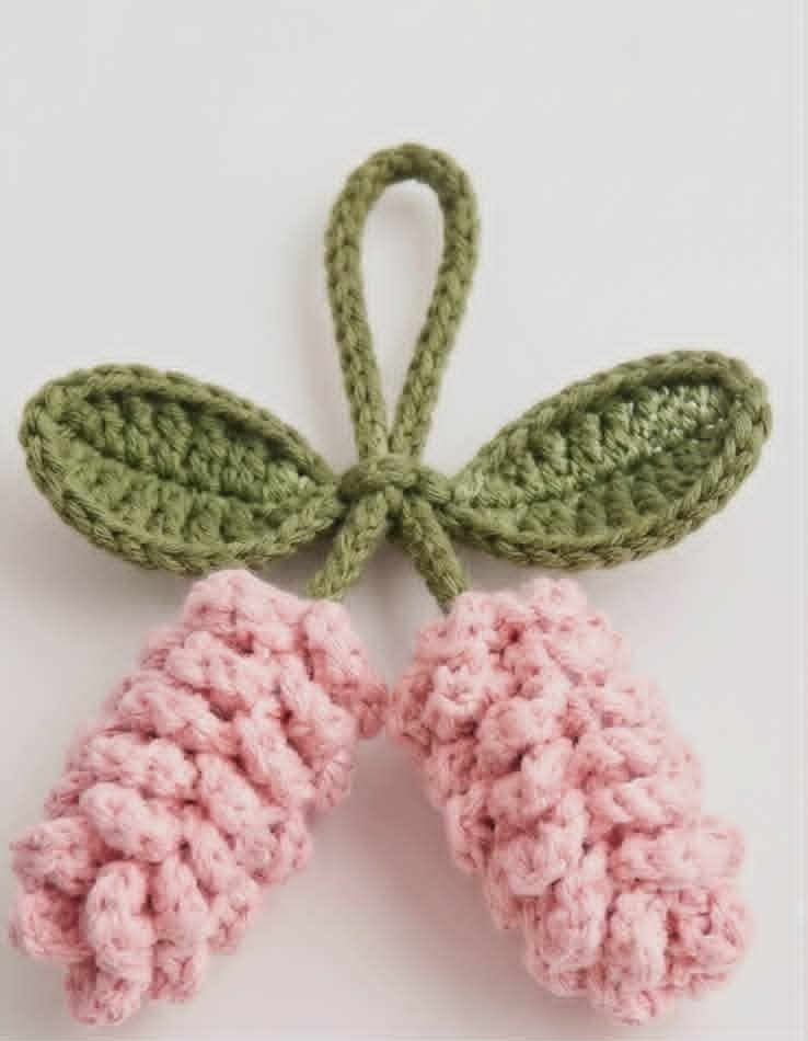 Custom Crochet Keyring – Small Gift Idea – Choose Your Color & Shape