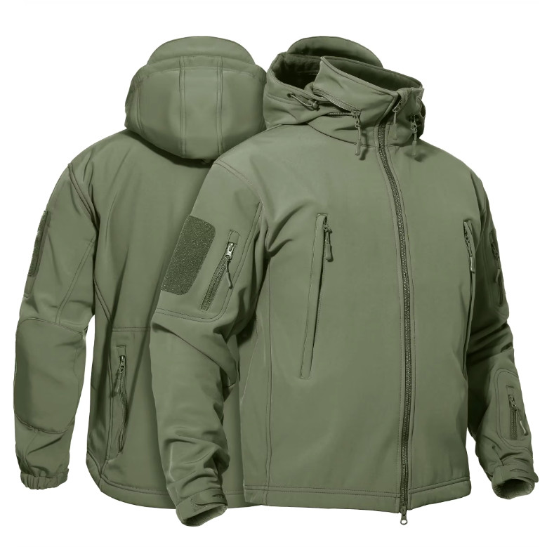 Men’s Waterproof Ski Jacket Winter Warm Jackets Snow Thermal Fleece Work Coat US