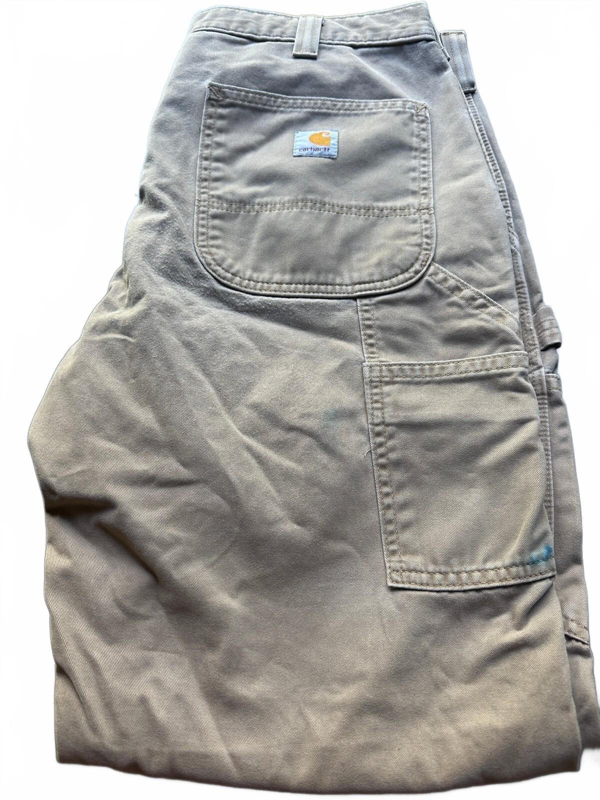 Carhartt B324 Relaxed Fit Work Pants 36×30 Beige