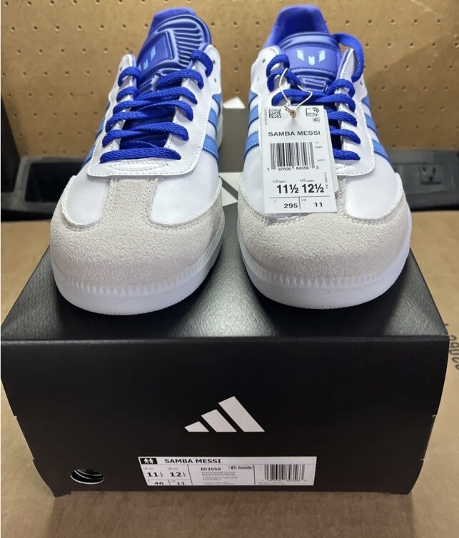 NEW adidas Originals SAMBA Messi Men’s Special Edition Casual Shoes US Szs 7-12