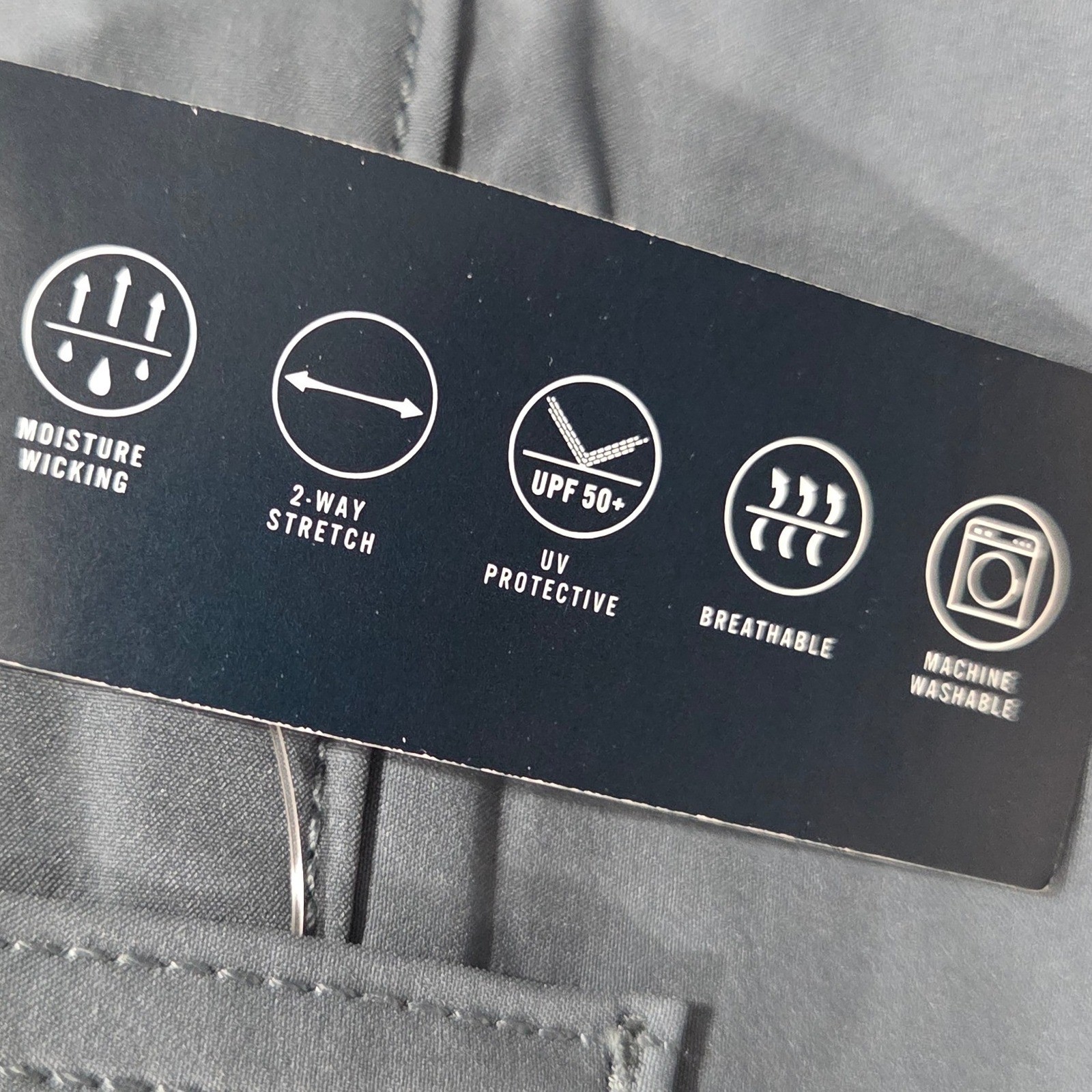 J Crew Pants Mens 38×32 Slate Gray Flex Slim Tech Performance Stretch AA712 NEW